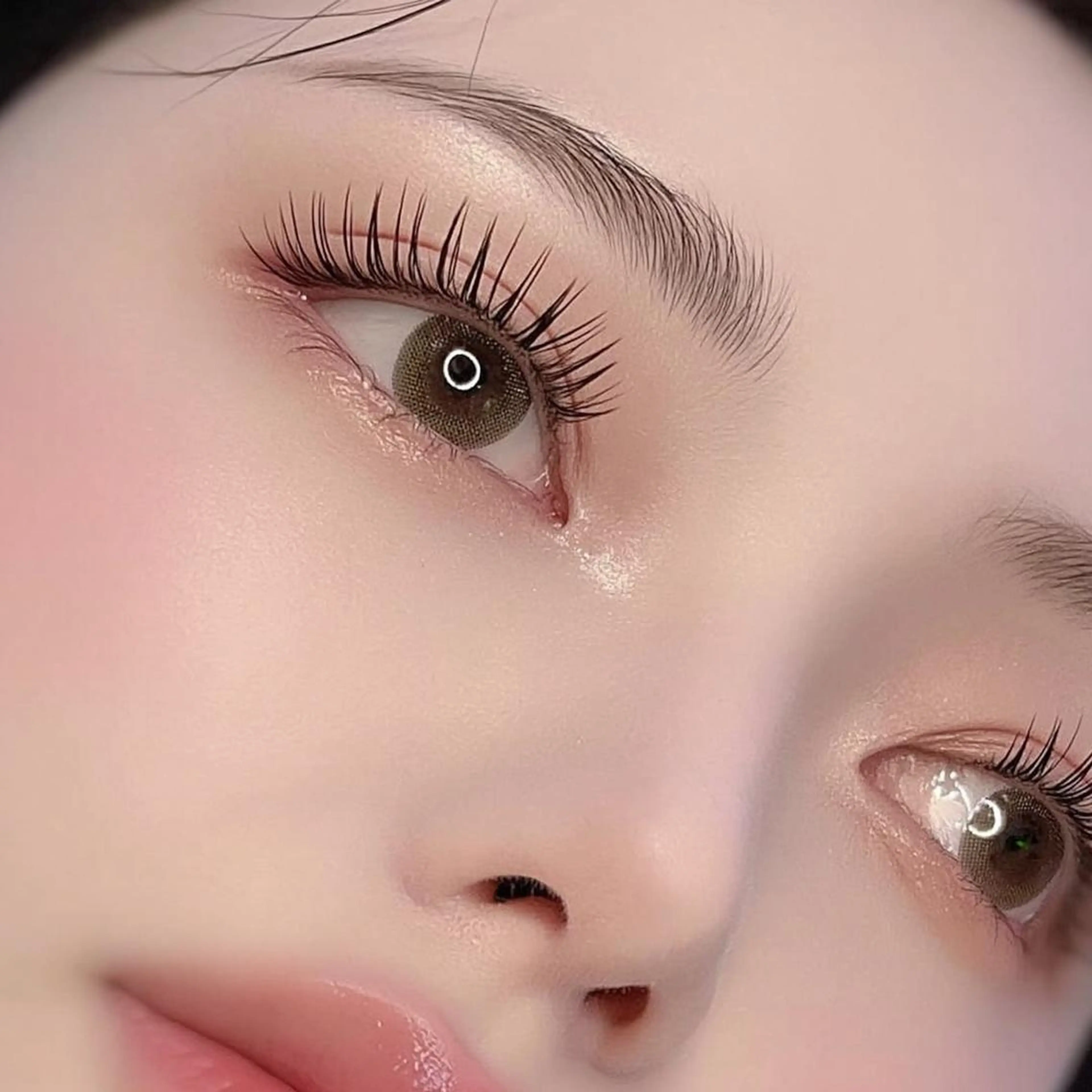 マツエク・マツパ 束感まつ毛 韓国風マツエク パリジェンヌラッシュリフト まつげパーマ マツパ PLATINUM DOLL arisaのマツエク・マツパデザイン