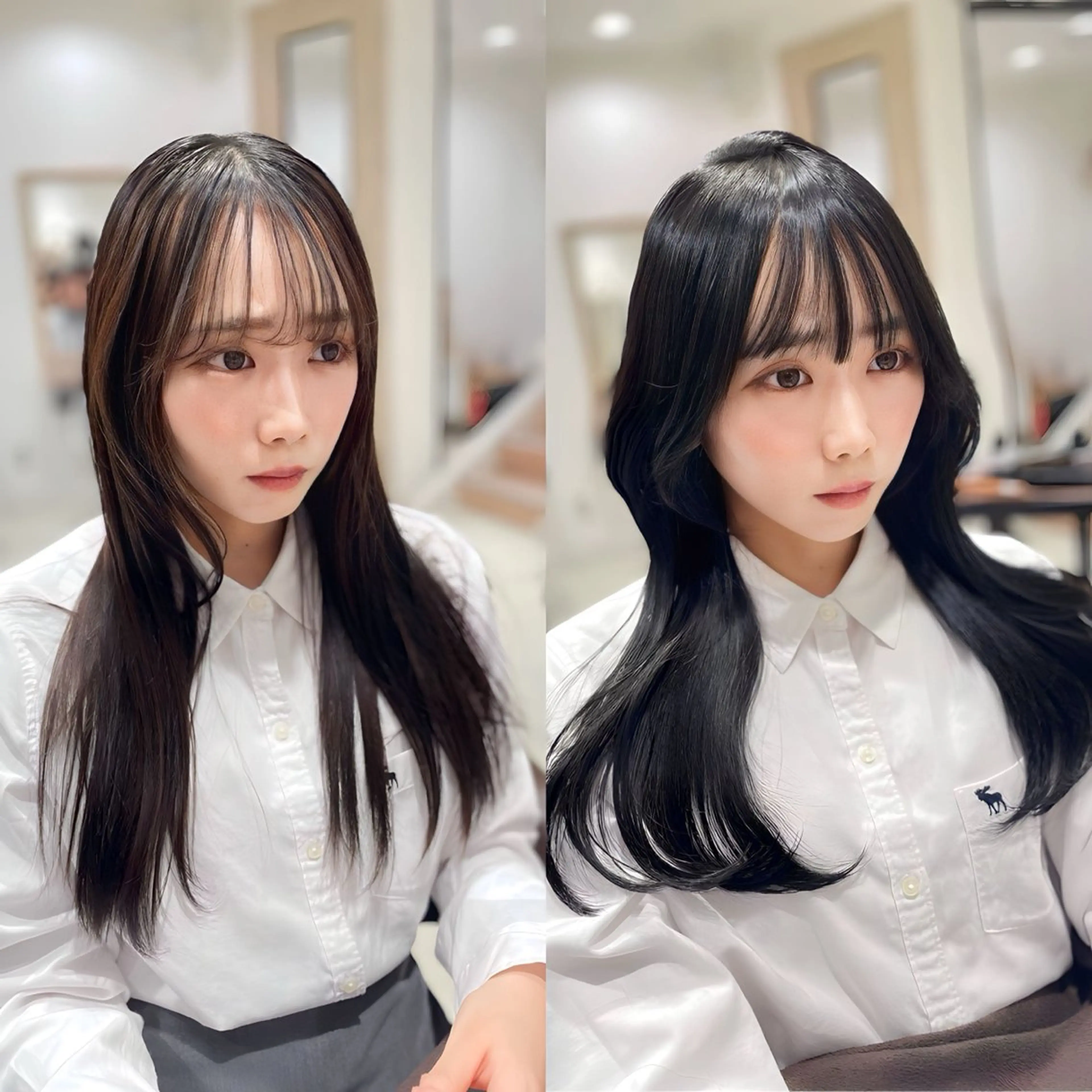 ロング 映える顔まわり/前髪 特化 💗 ユキマのヘアスタイル