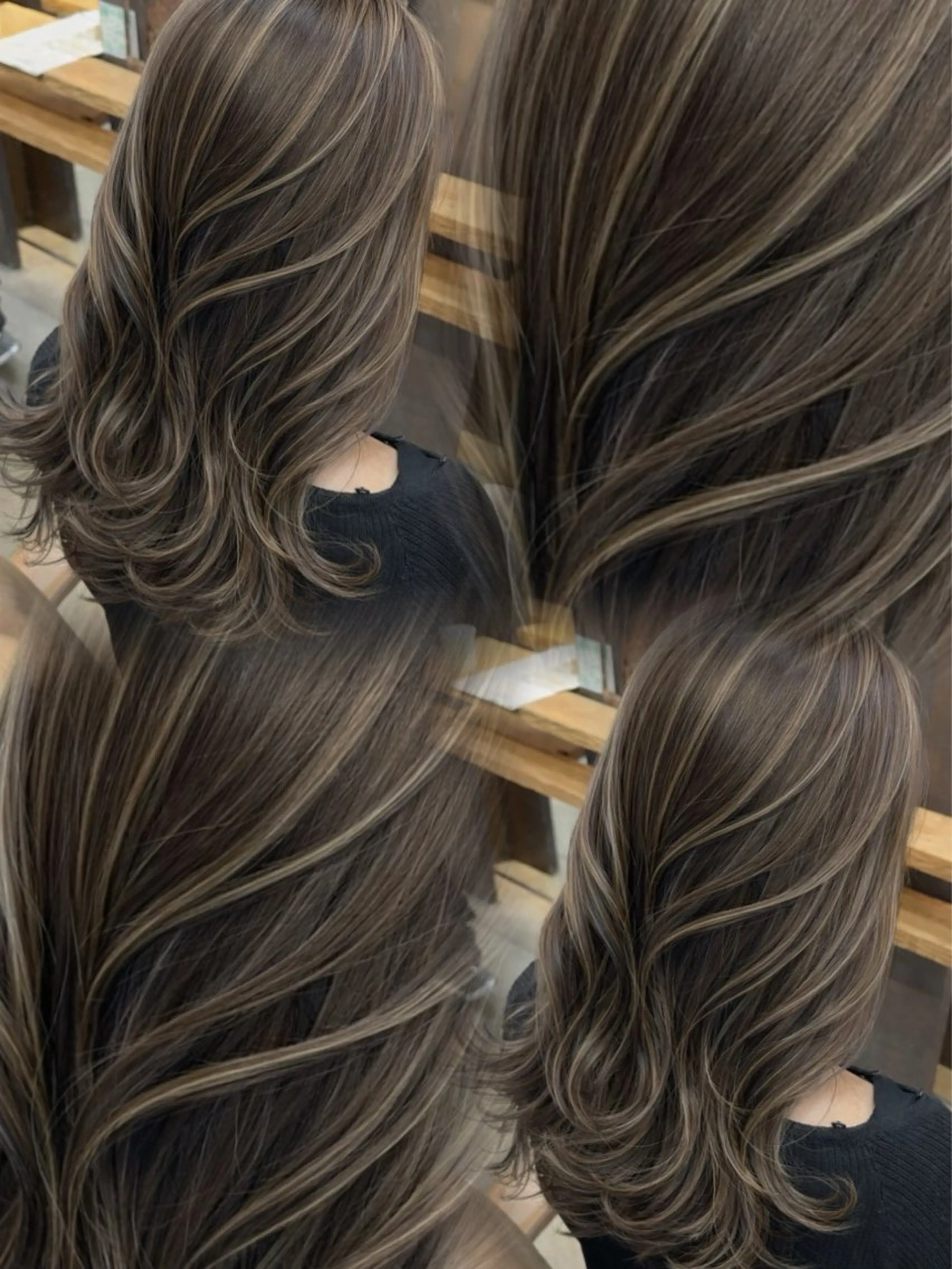 ロング ヘアカラー 艶カラー／ 今井春汰のヘアスタイル