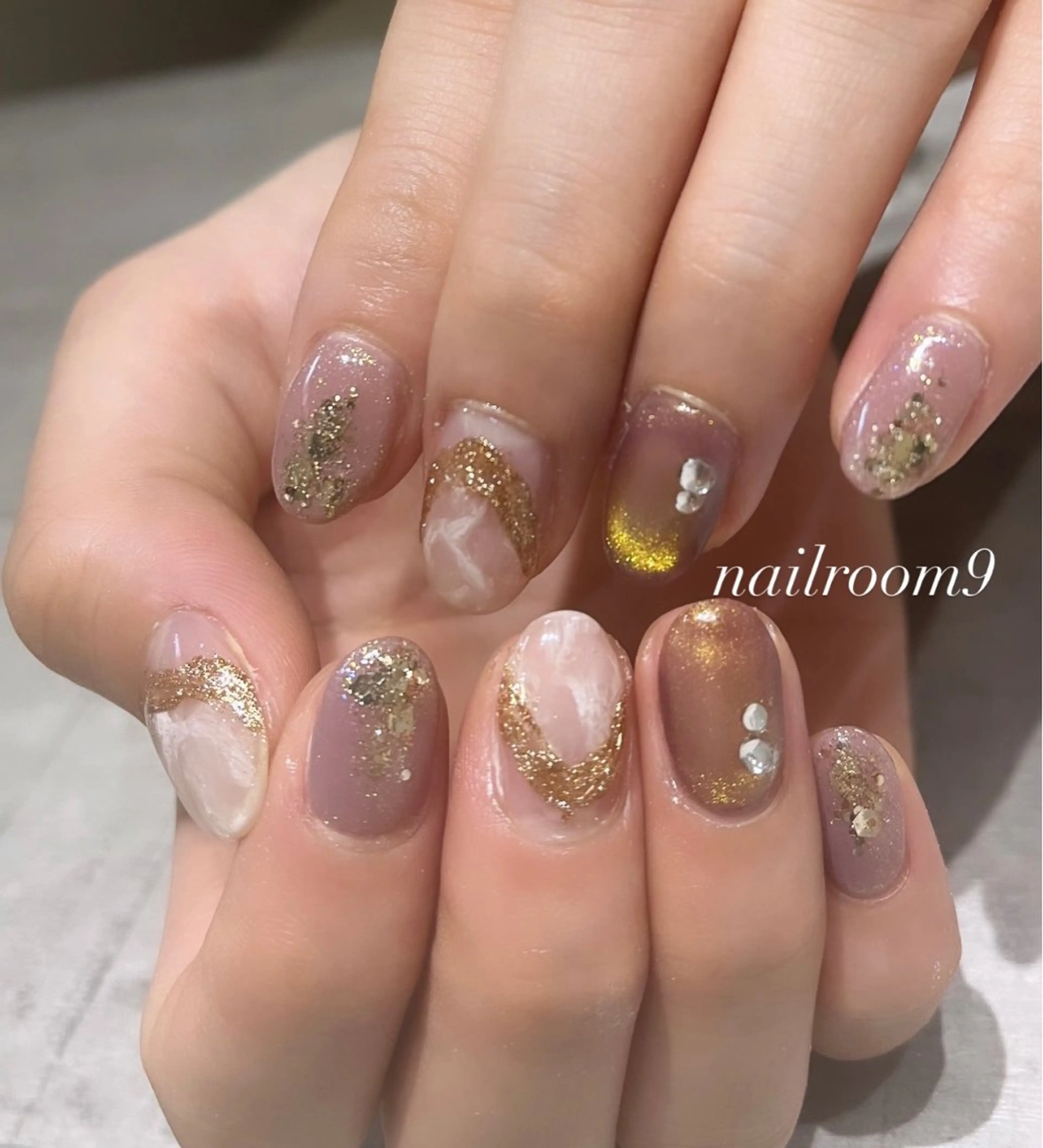 ネイル ハンドネイル nail room9 ☺︎のネイルデザイン