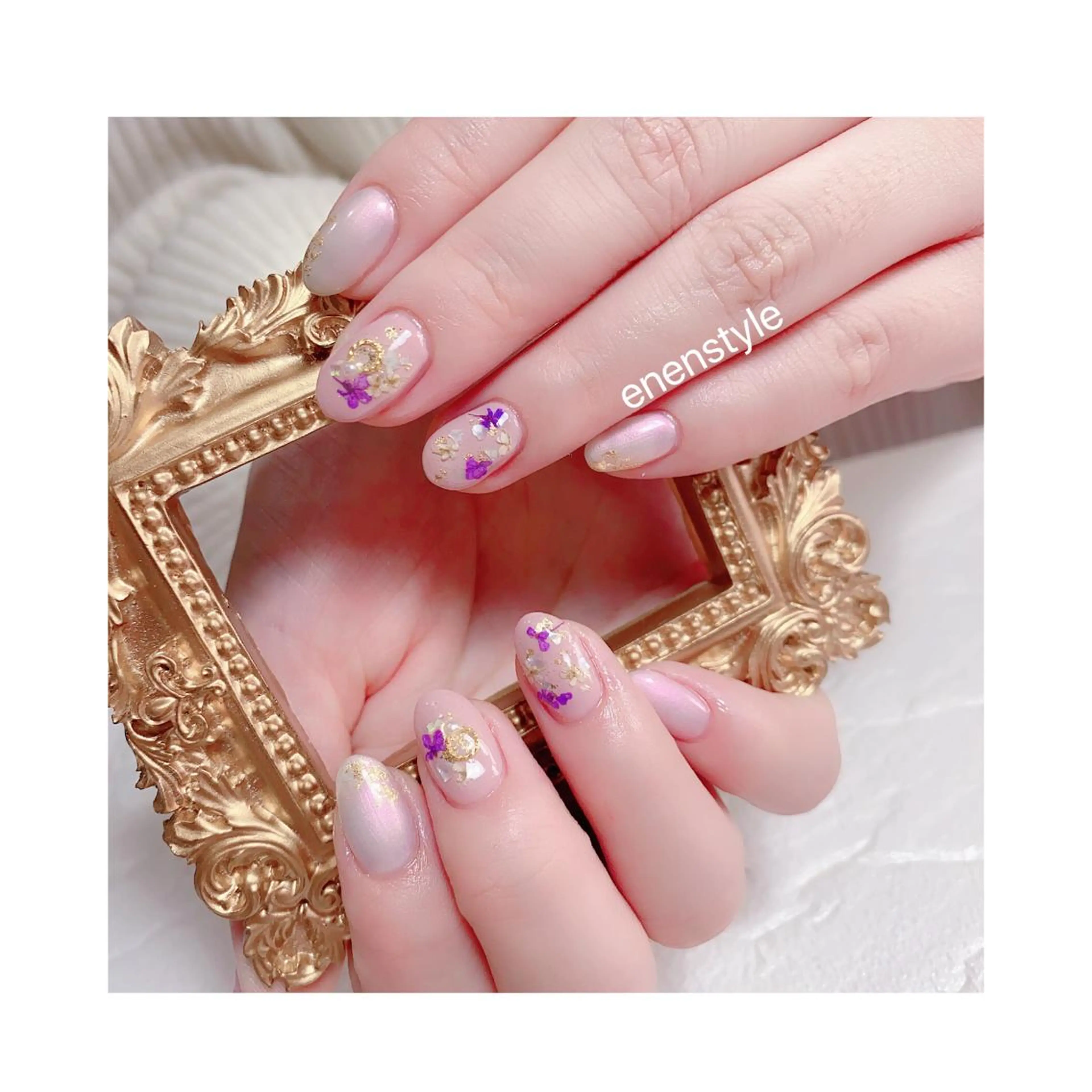 ショート ネイル ジェルネイル ニュアンスネイル オフィスネイル ワンカラーネイル パラジェル 👑enen style👑のネイルデザイン