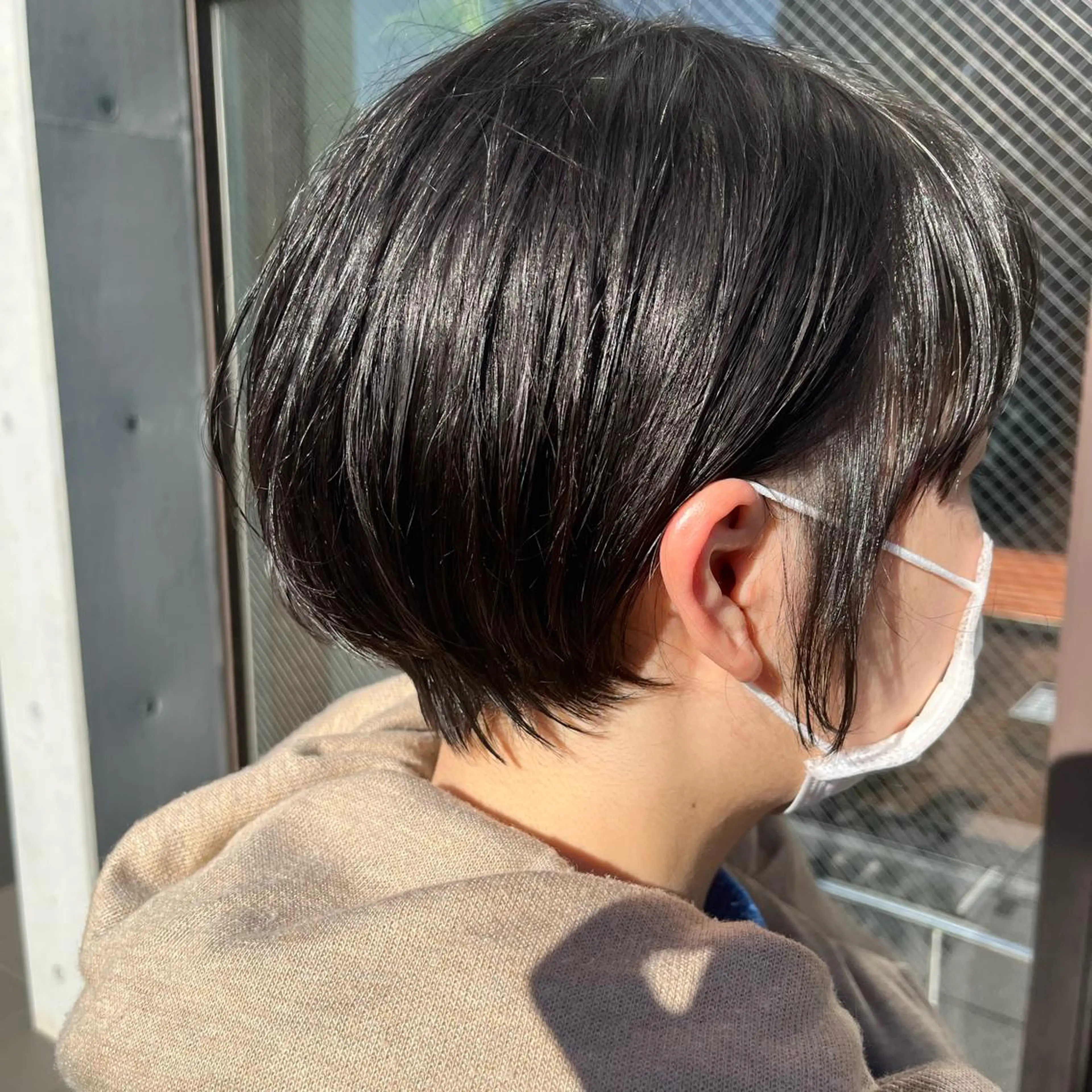 ショート ショートボブ ボブ ショートヘア カット ヘアカラー トリートメント Glanz hair所属・Glanz hair 坂牛匠のヘアスタイル