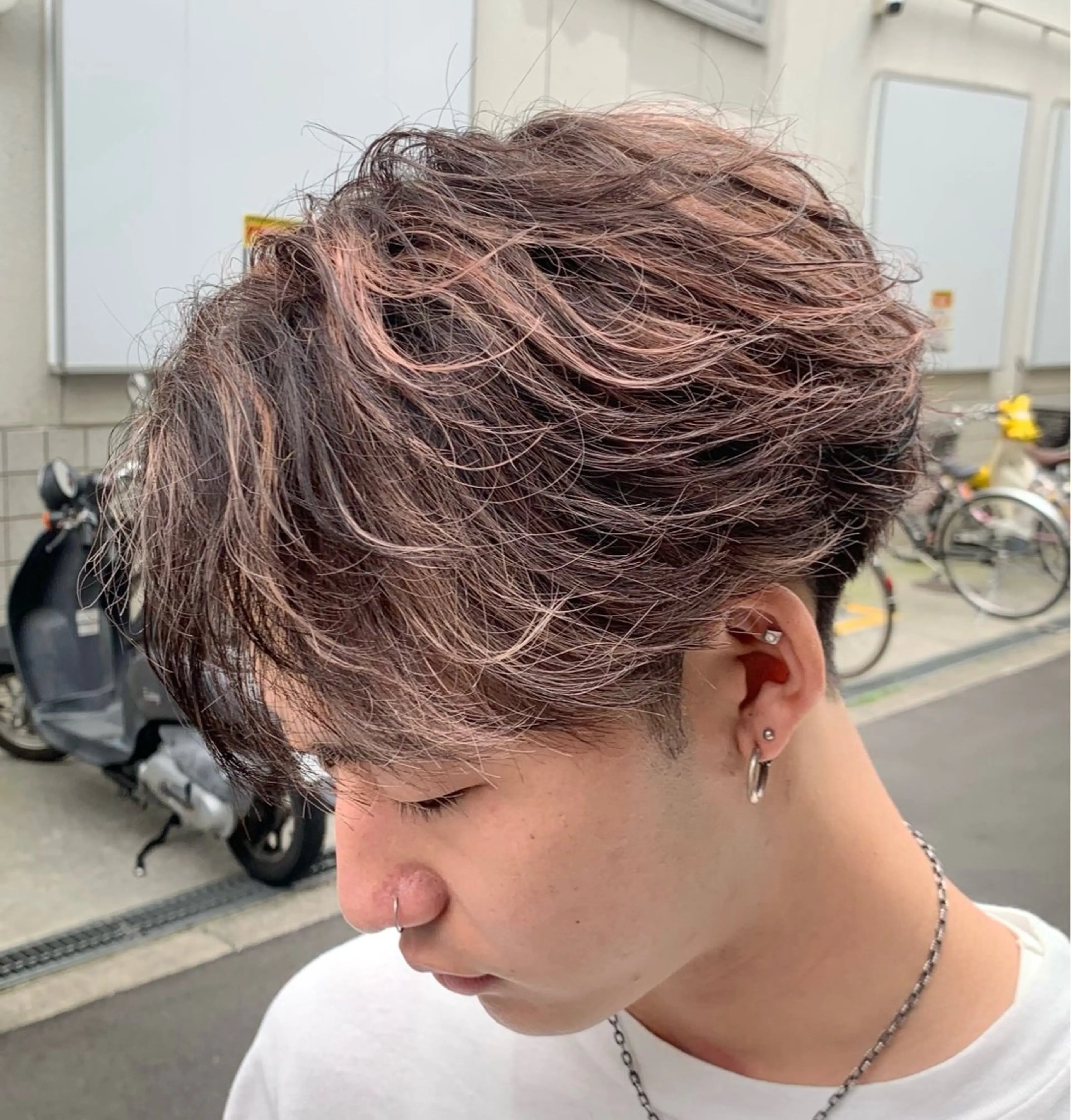 メンズ 濱口 健慎のヘアスタイル