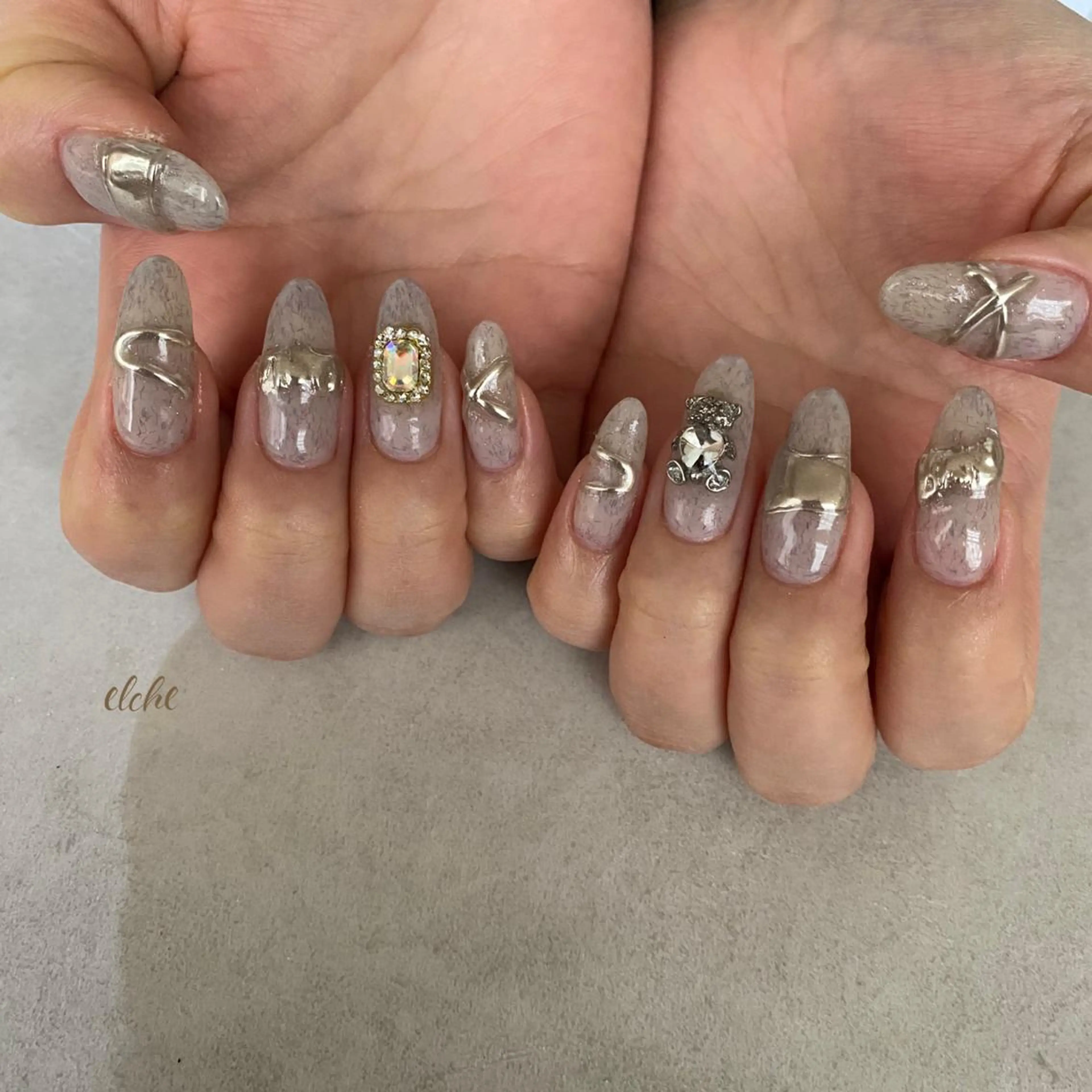 ネイル アートネイル Rio 𓍼のネイルデザイン