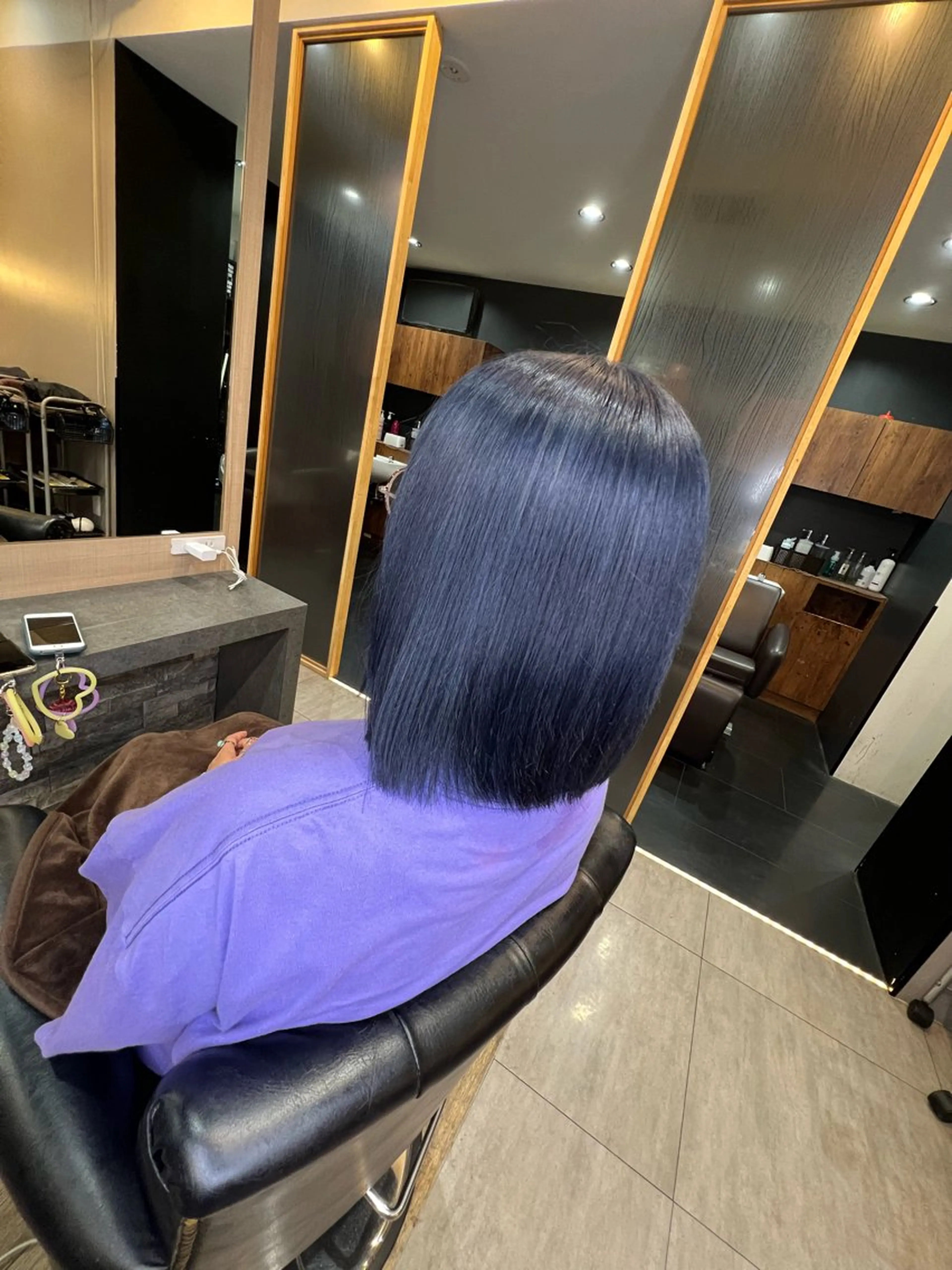 ミディアム カラー 横浜/エクステ特化× 艶カラー/あいかのヘアスタイル