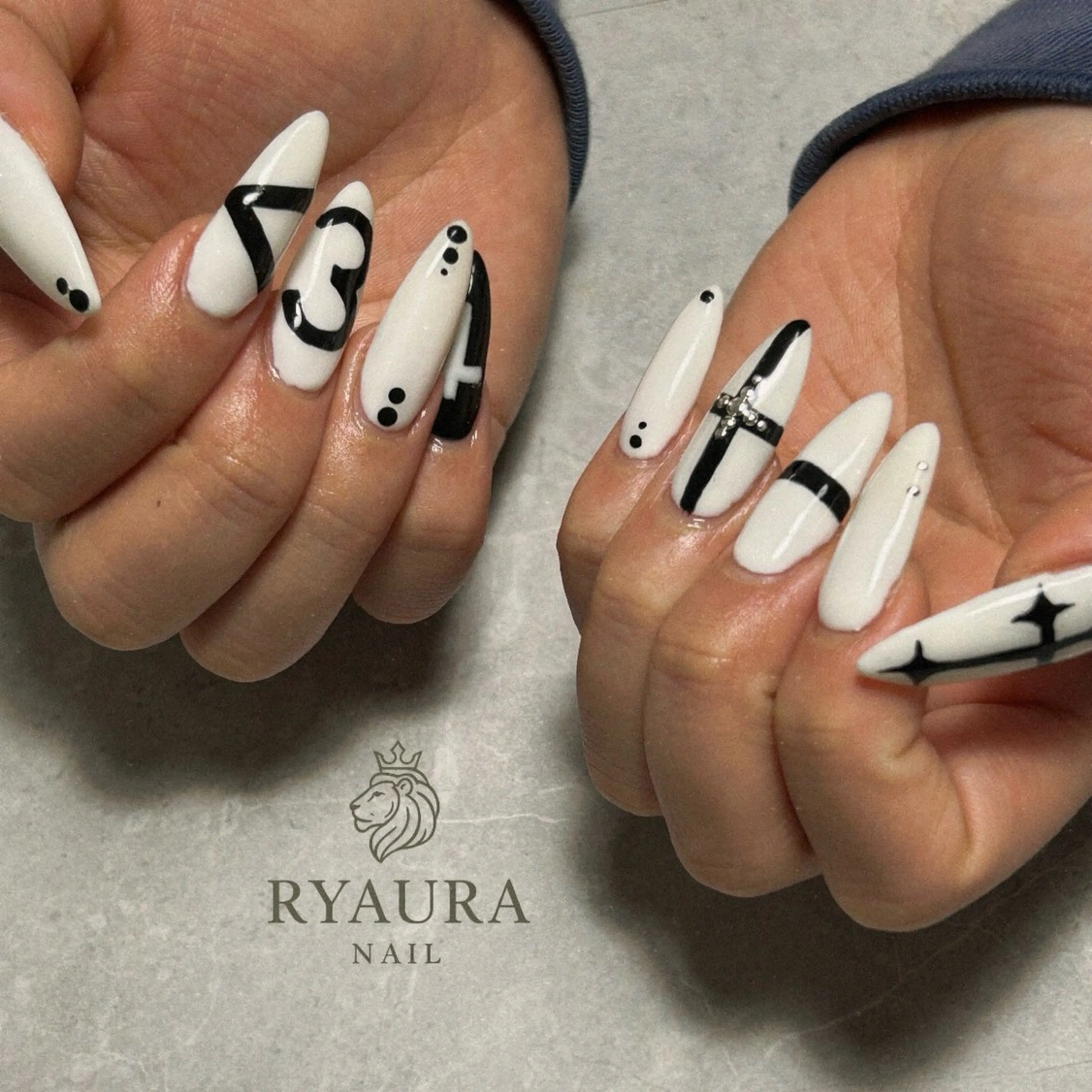 ネイル アートネイル ハンドネイル RYAURA NAILのネイルデザイン