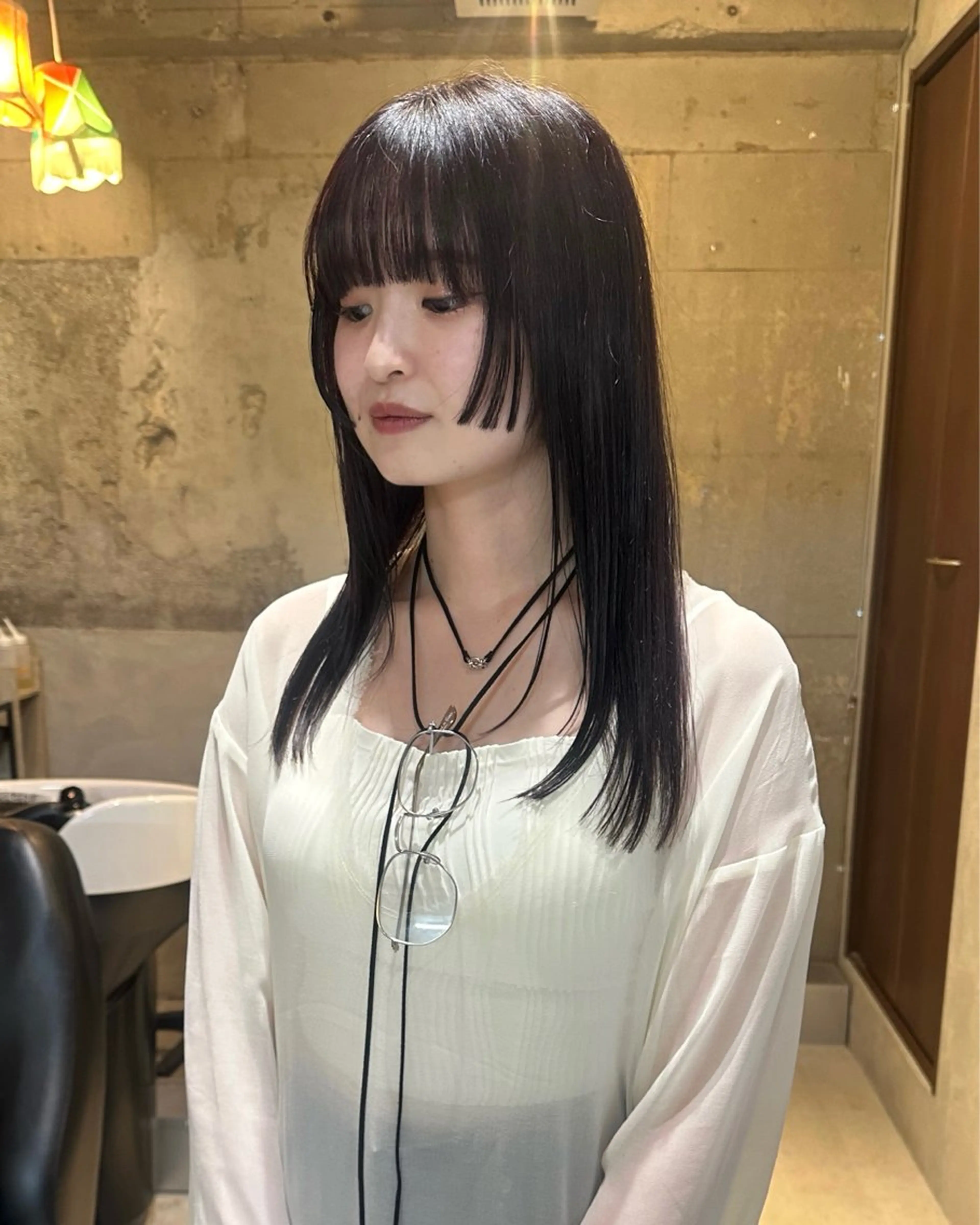 ロング カラー 暖色カラー/レイヤー 🌙 オノユリカのヘアスタイル