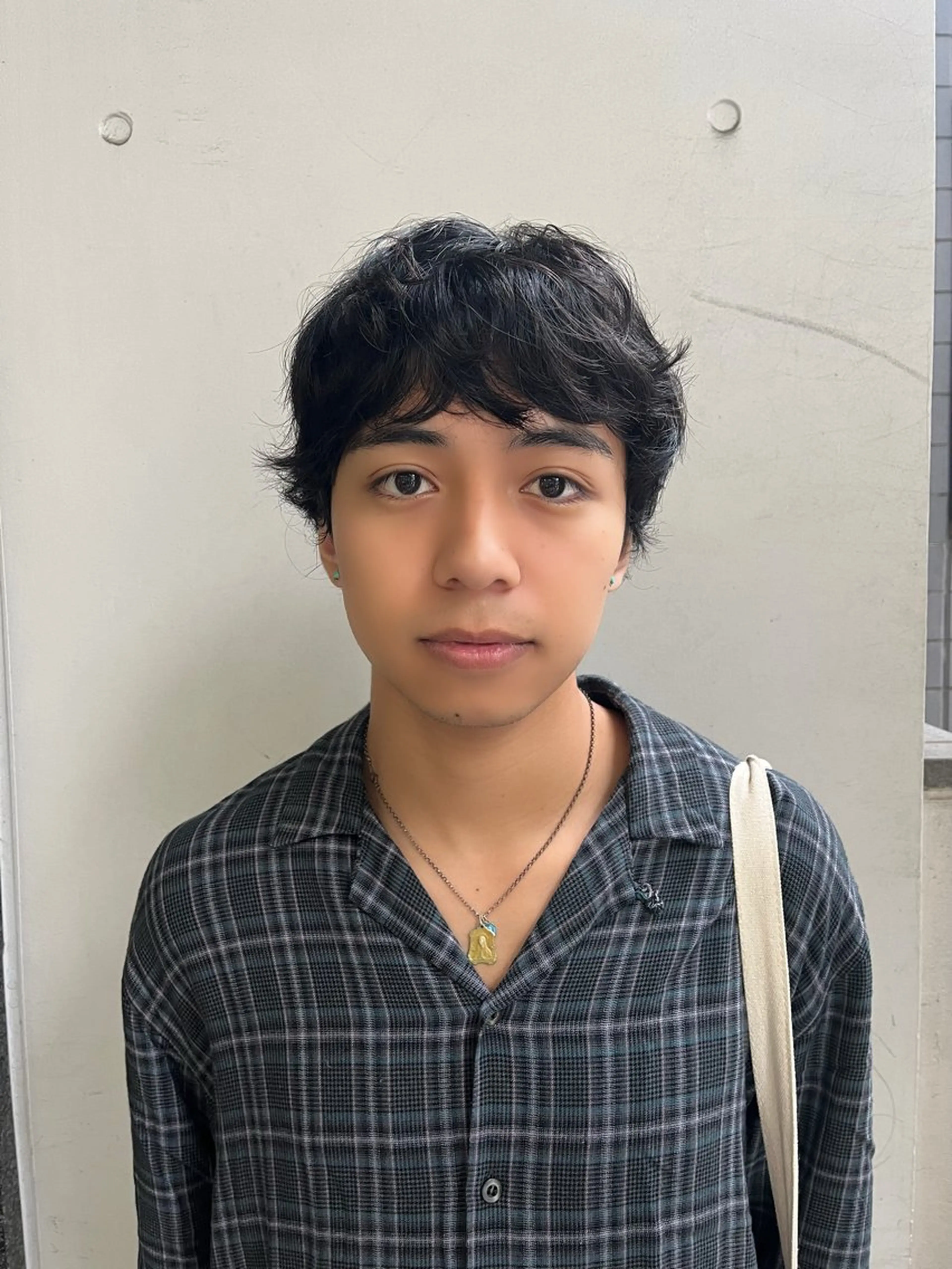 パーマ メンズ カラー/塚原里沙 川崎のヘアスタイル