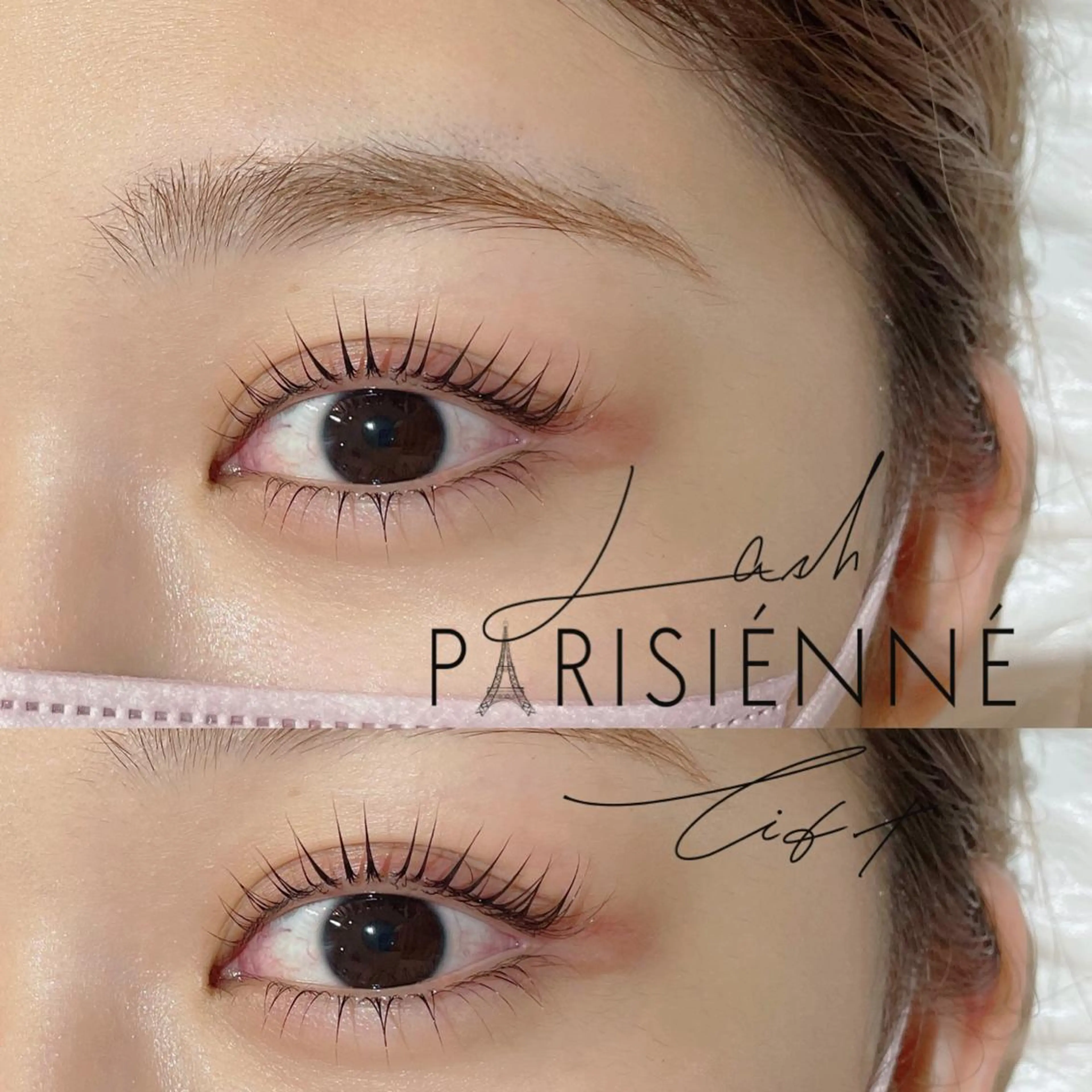 マツエク・マツパ パリジェンヌラッシュリフト 福島LA BEL HARUHIのマツエク・マツパデザイン