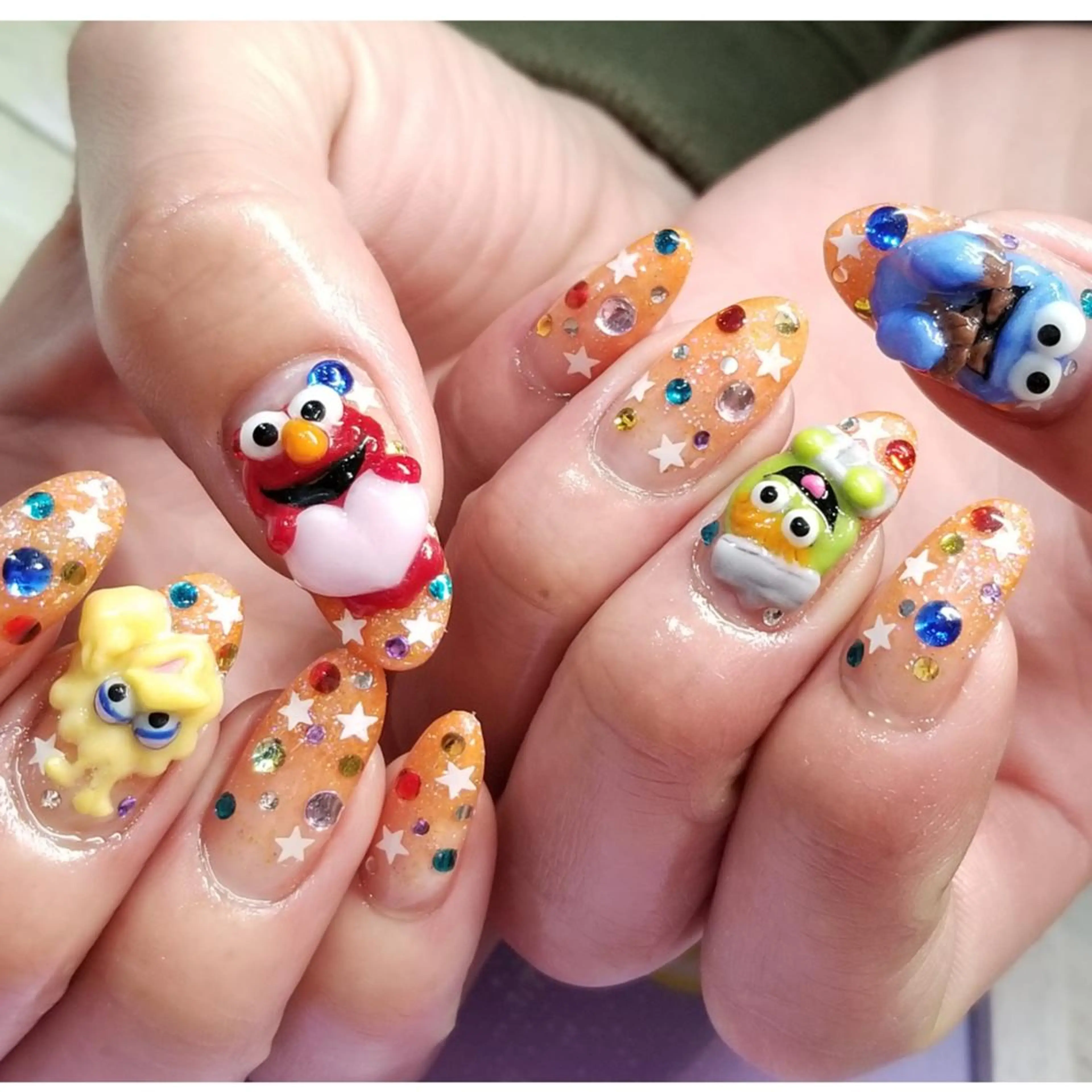 ネイル アートネイル おで@ oderi_nailのネイルデザイン