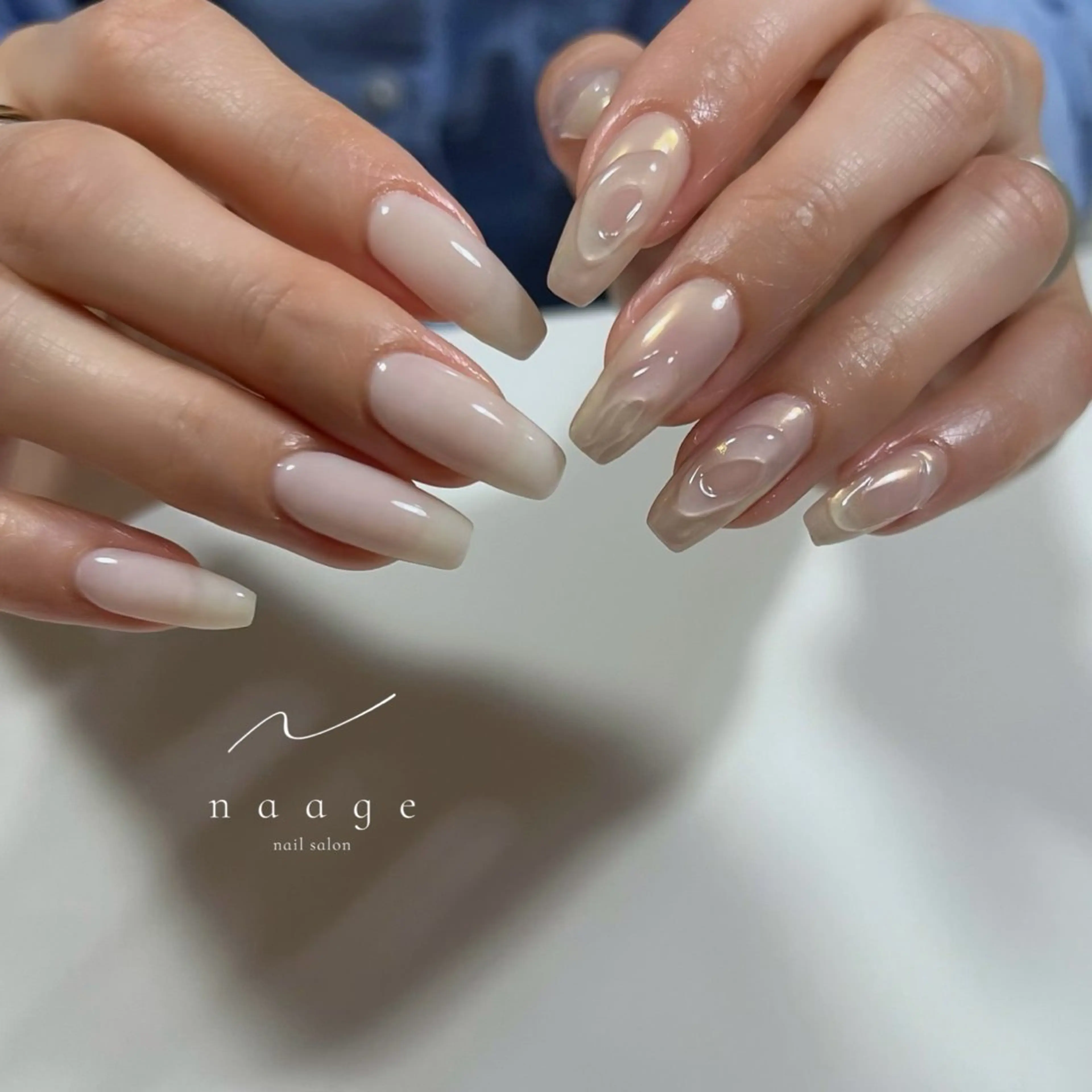 nuance art 5本まで*ハーフデザインの写真