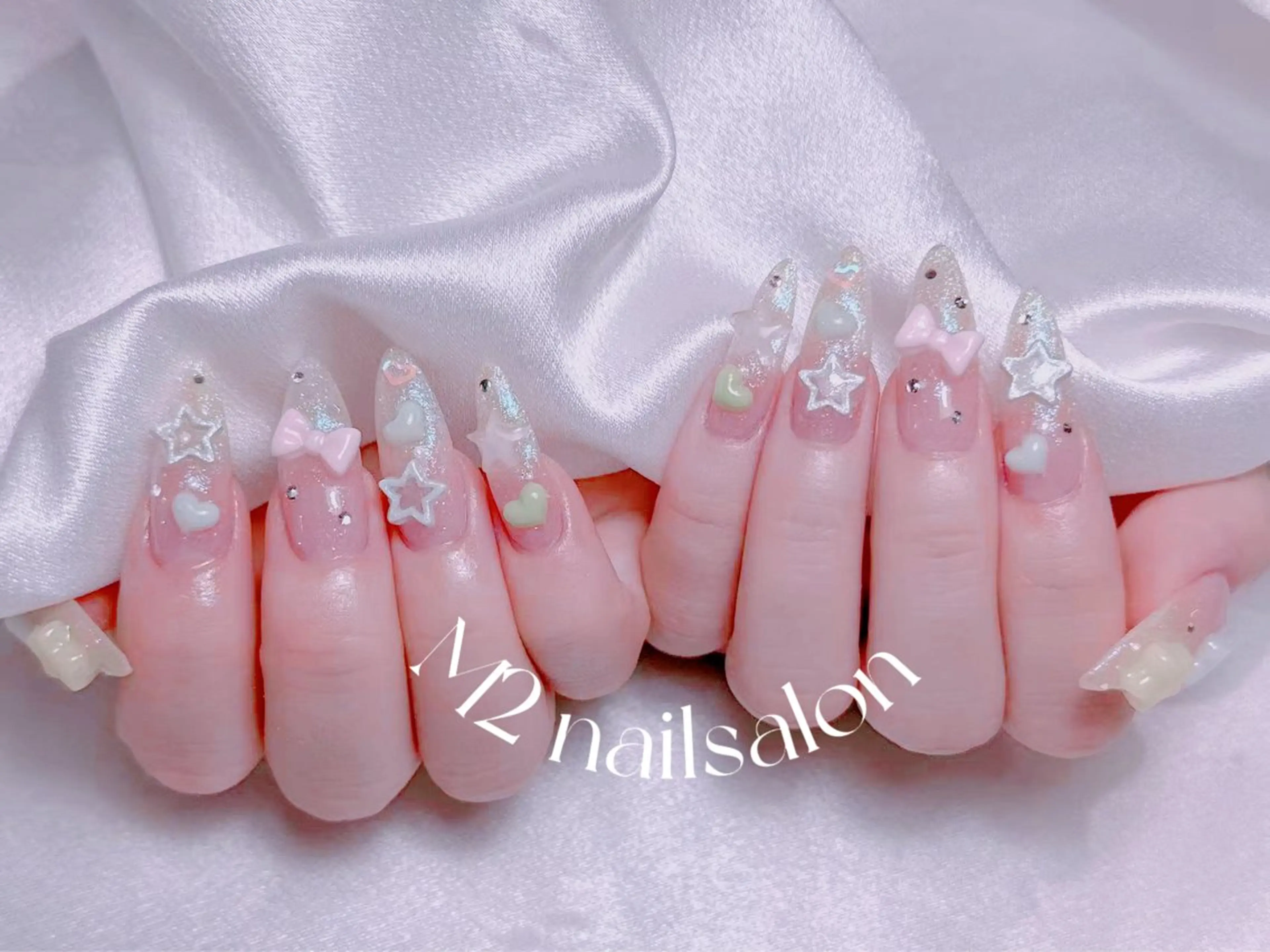 ネイル 長さだし専門店 M2 rikaのネイルデザイン