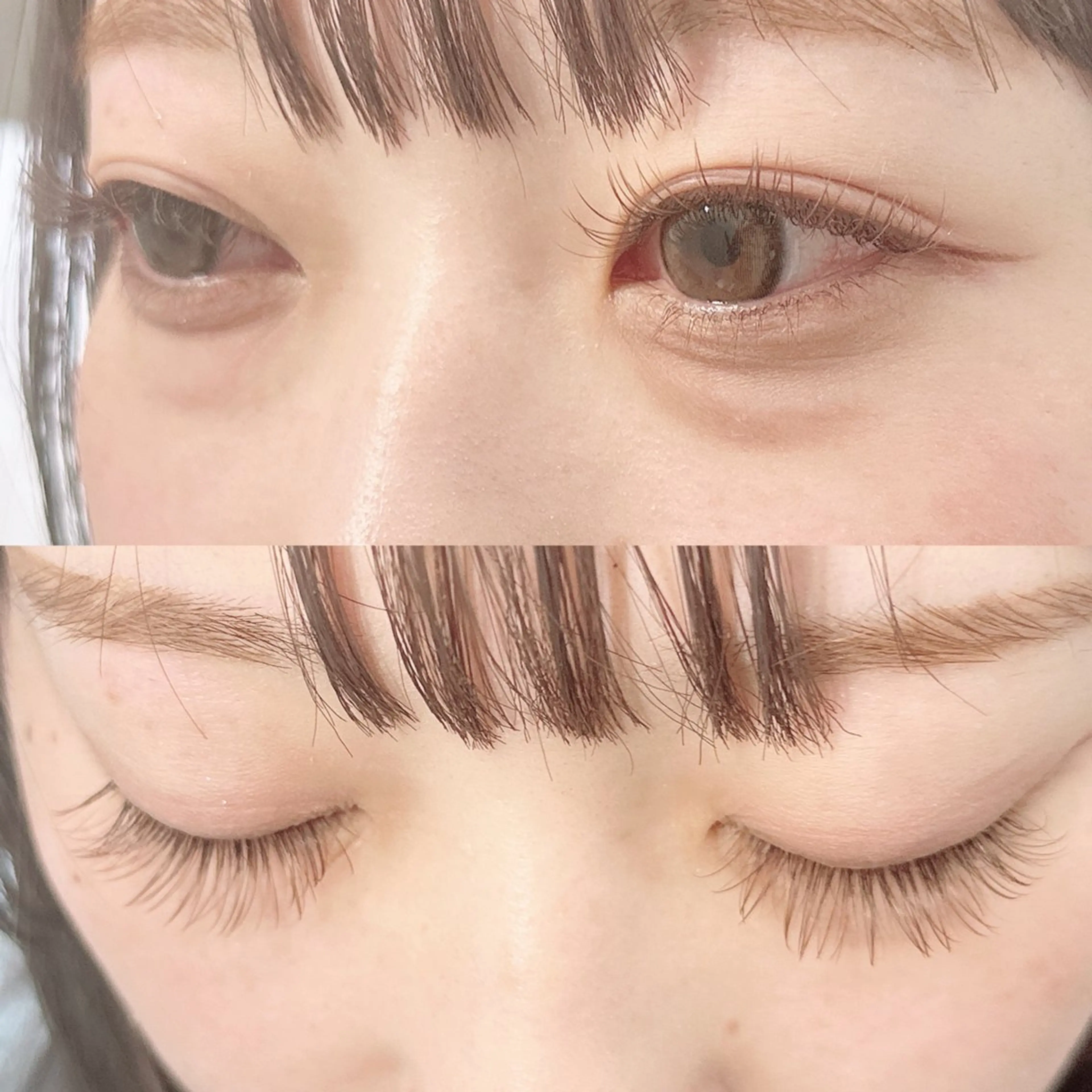マツエク・マツパ カラーマツエク 梶畠 麗奈のマツエク・マツパデザイン