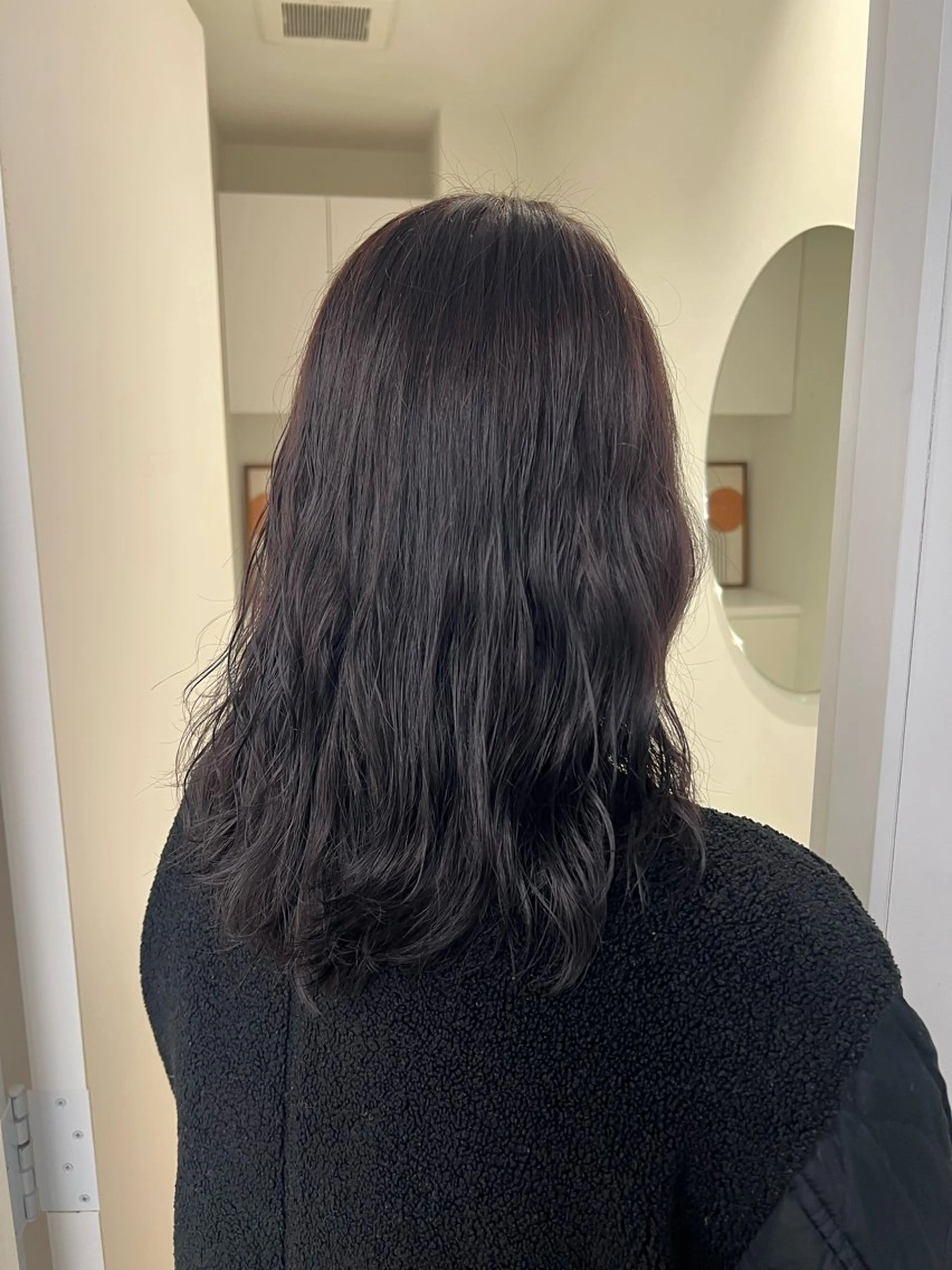 ミディアム ヘアカラー アレンジ/ブラウン カラー HARU🕯のヘアスタイル