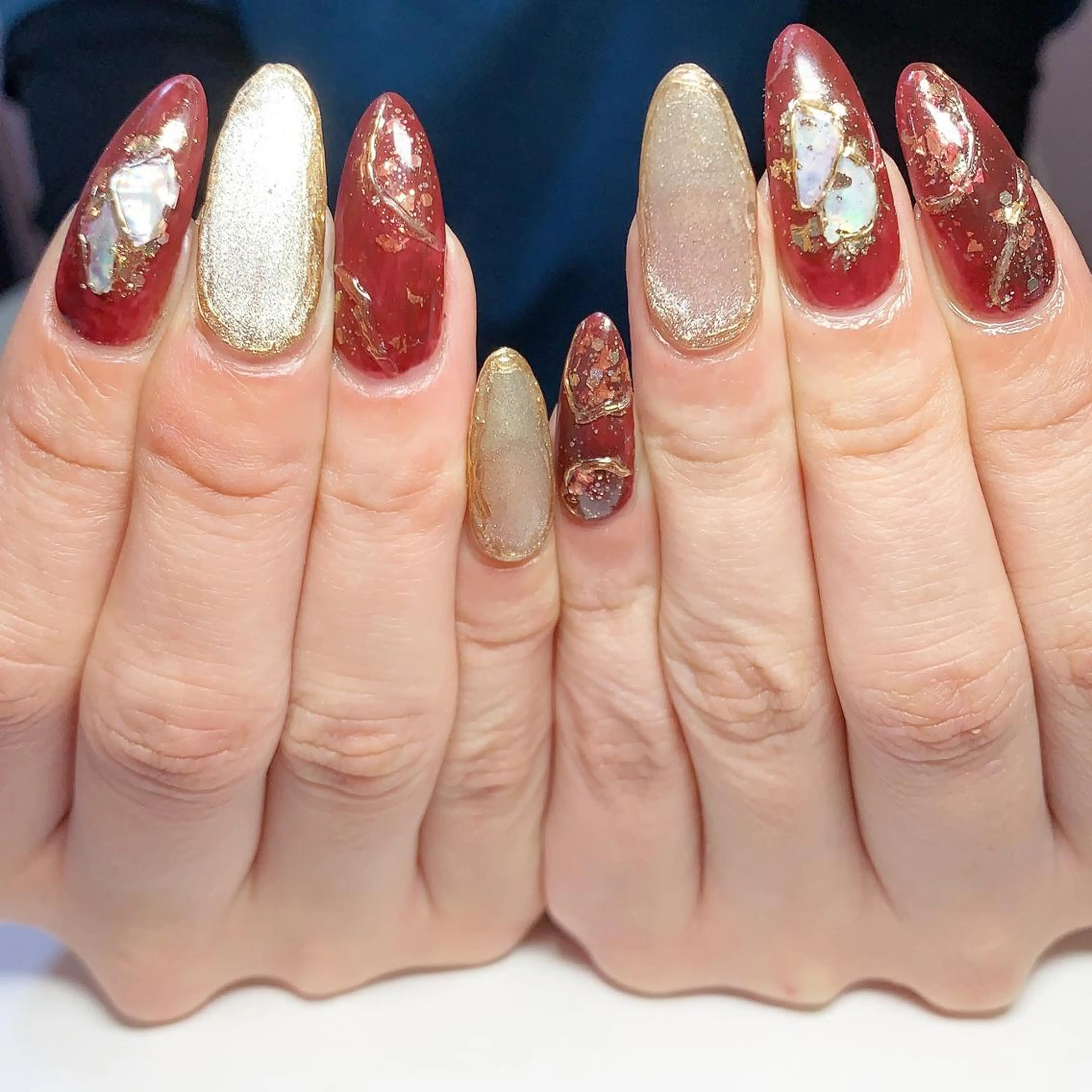 ネイル ニュアンスネイル Mani Nailsのネイルデザイン