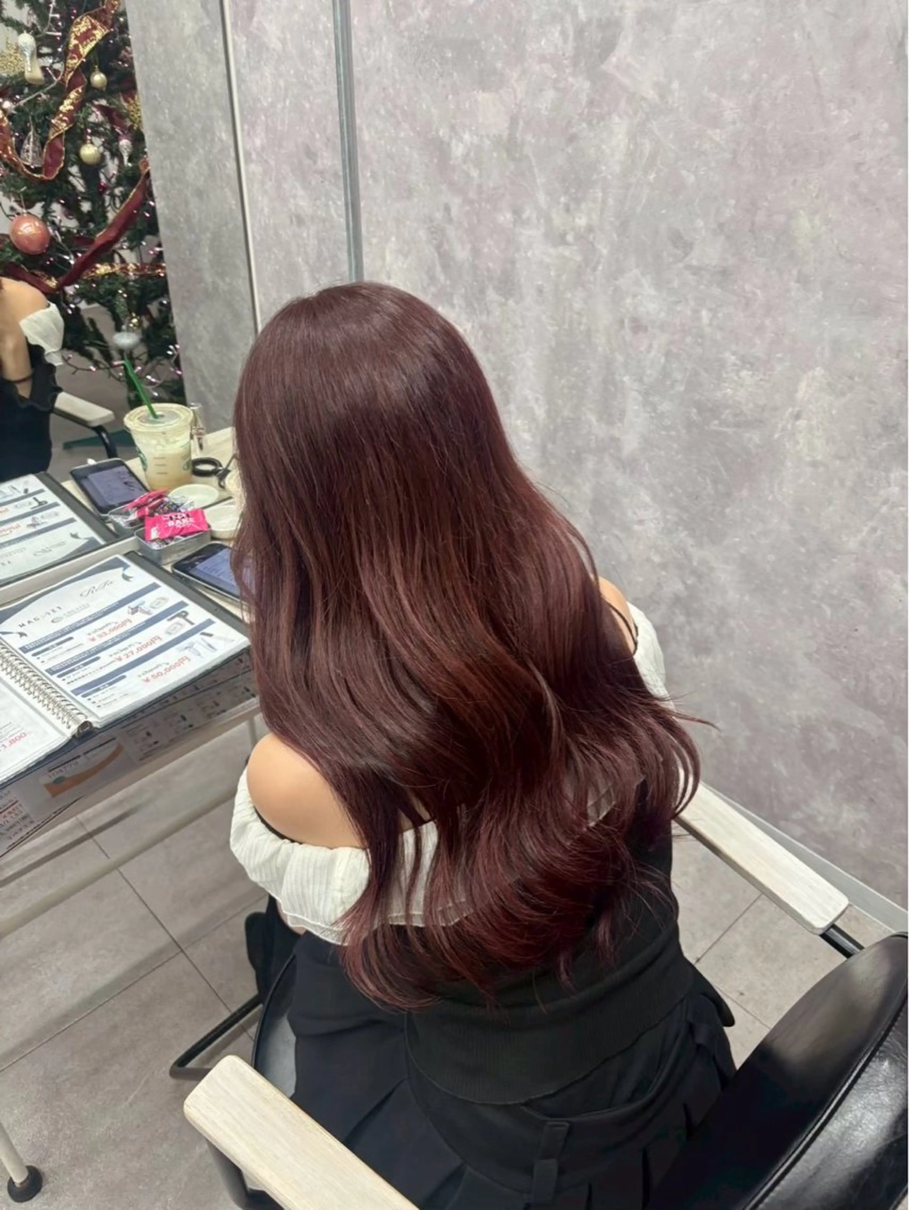 ロング おばた ちひろのヘアスタイル