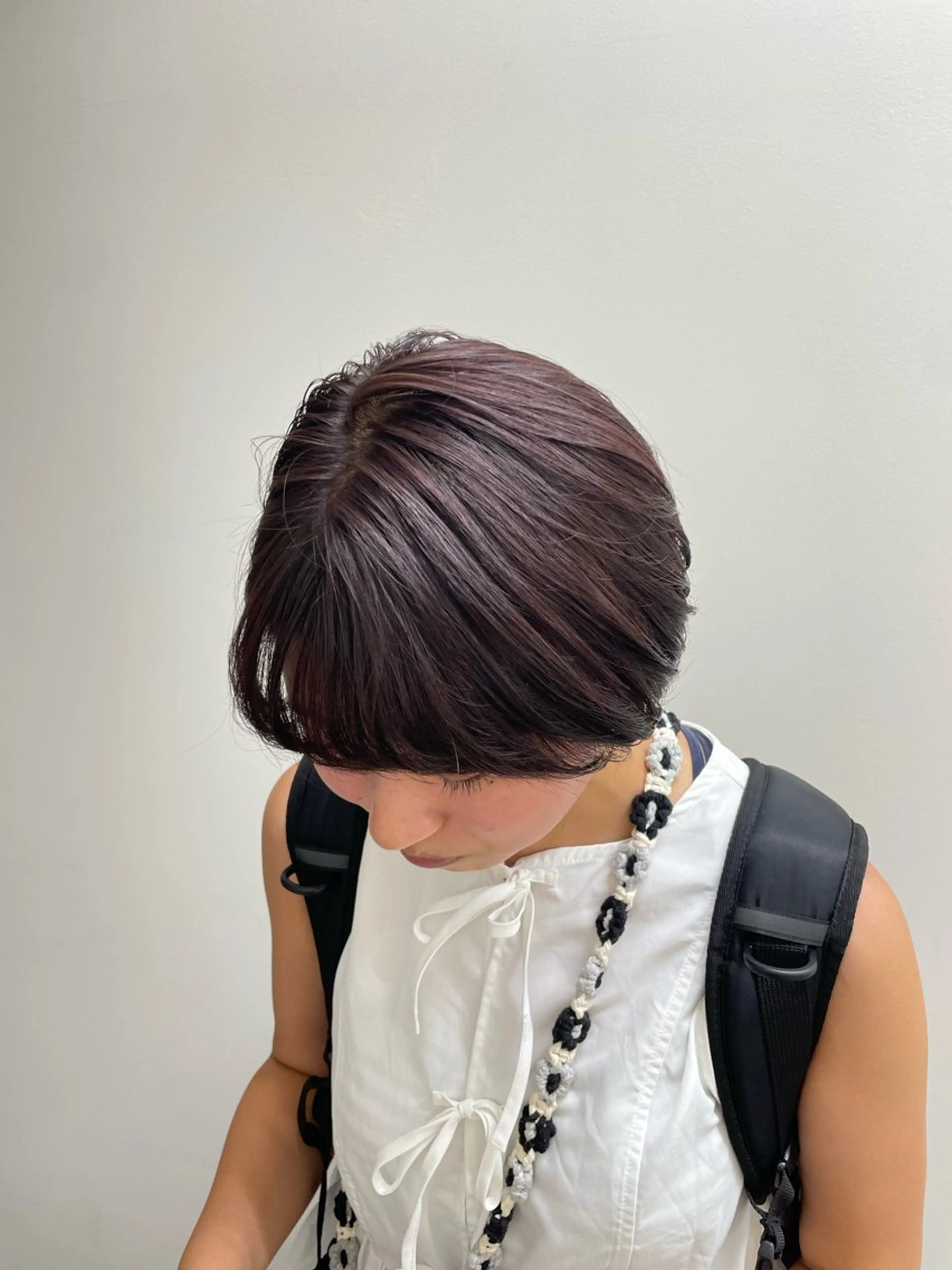 ショート カラー ブラウンカラー ラベンダーカラー ラベンダーブラウン ショートヘア ヘアカラー ❄️透明感カラー / ハイトーン❄️WAOのヘアスタイル