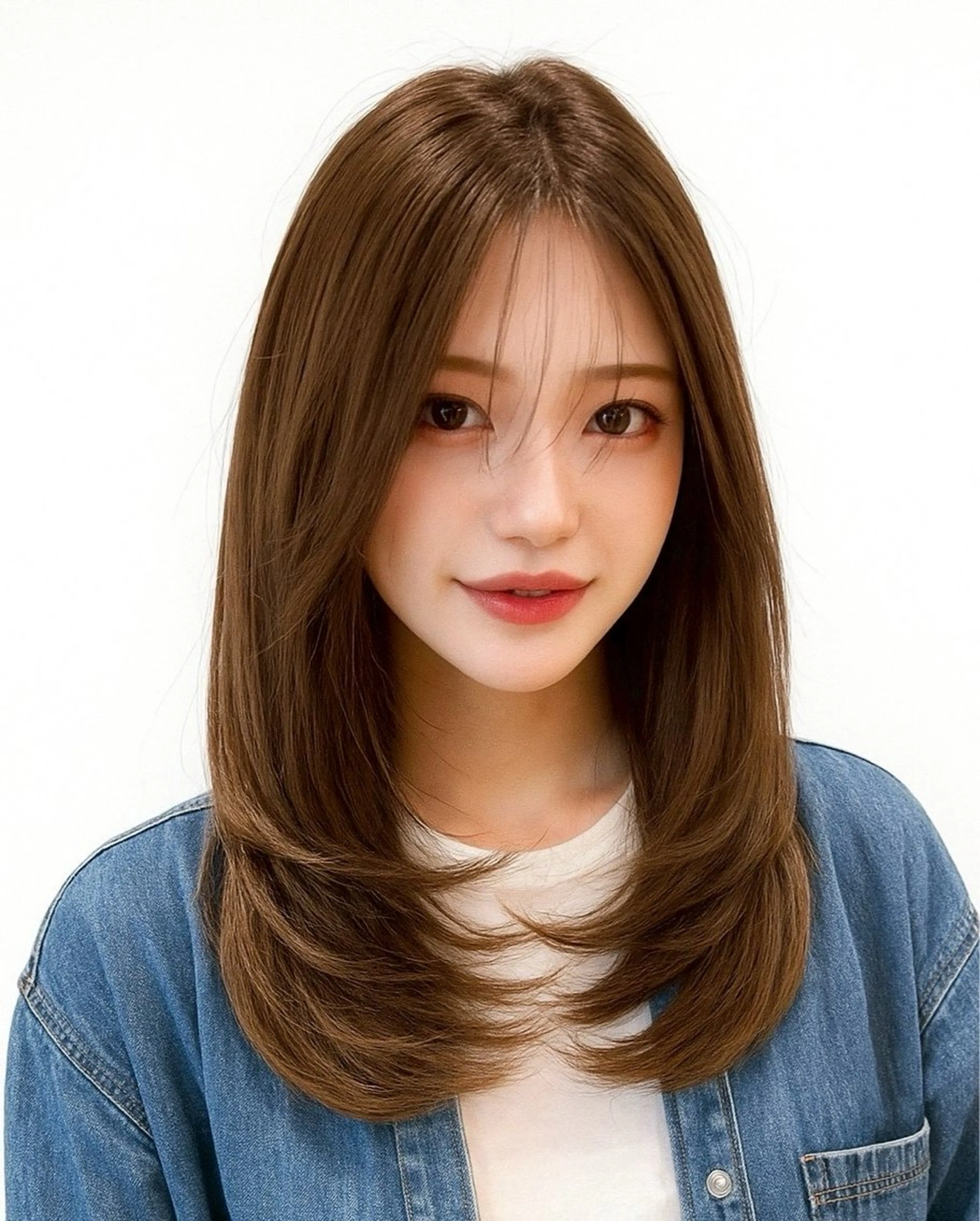 ロング レイヤーカット Gain池下 レディースのヘアスタイル