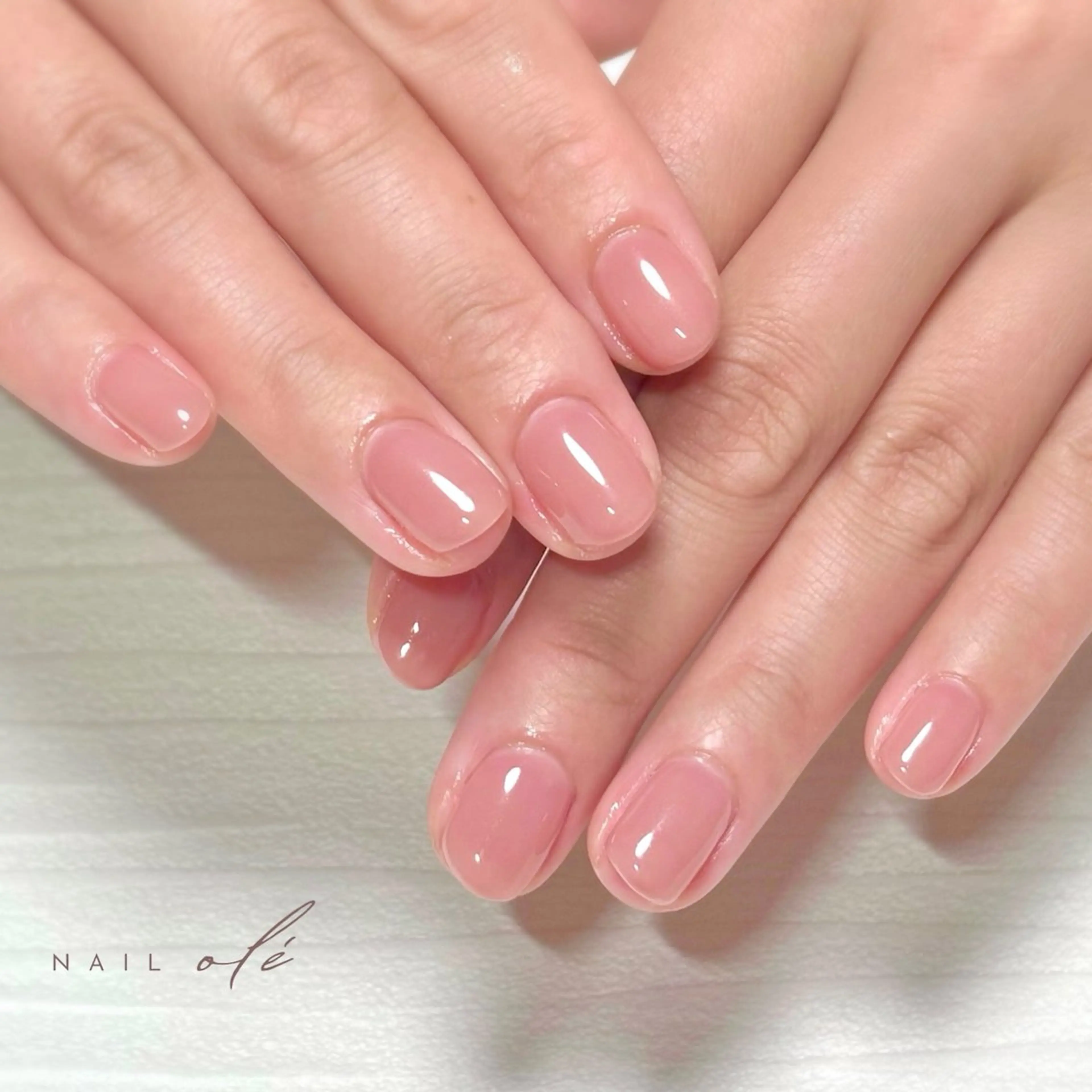 ネイル オフィスネイル ワンカラーネイル シンプルネイル ハンドネイル NAIL oleのネイルデザイン
