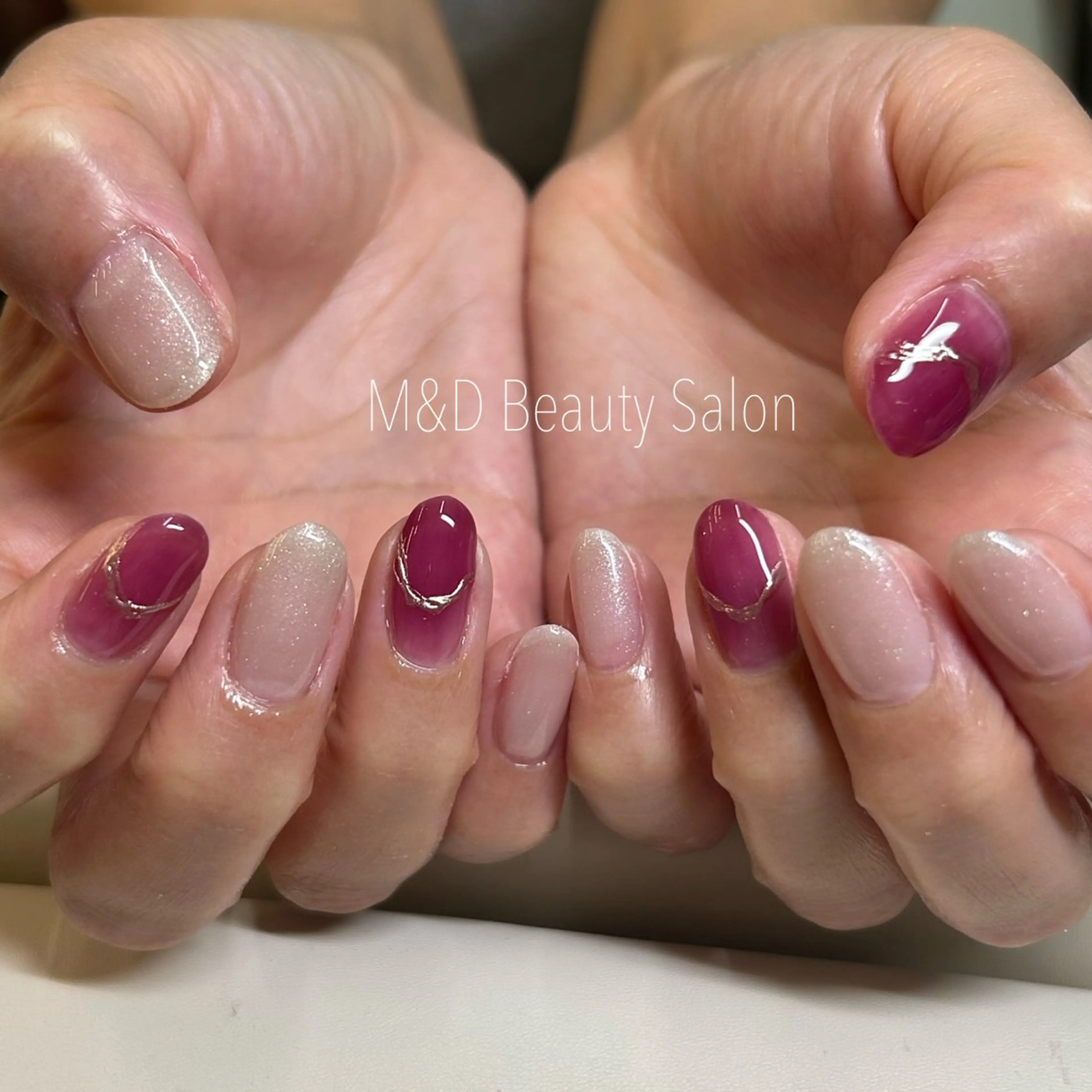 ネイル M&D銀座 AYAのネイルデザイン