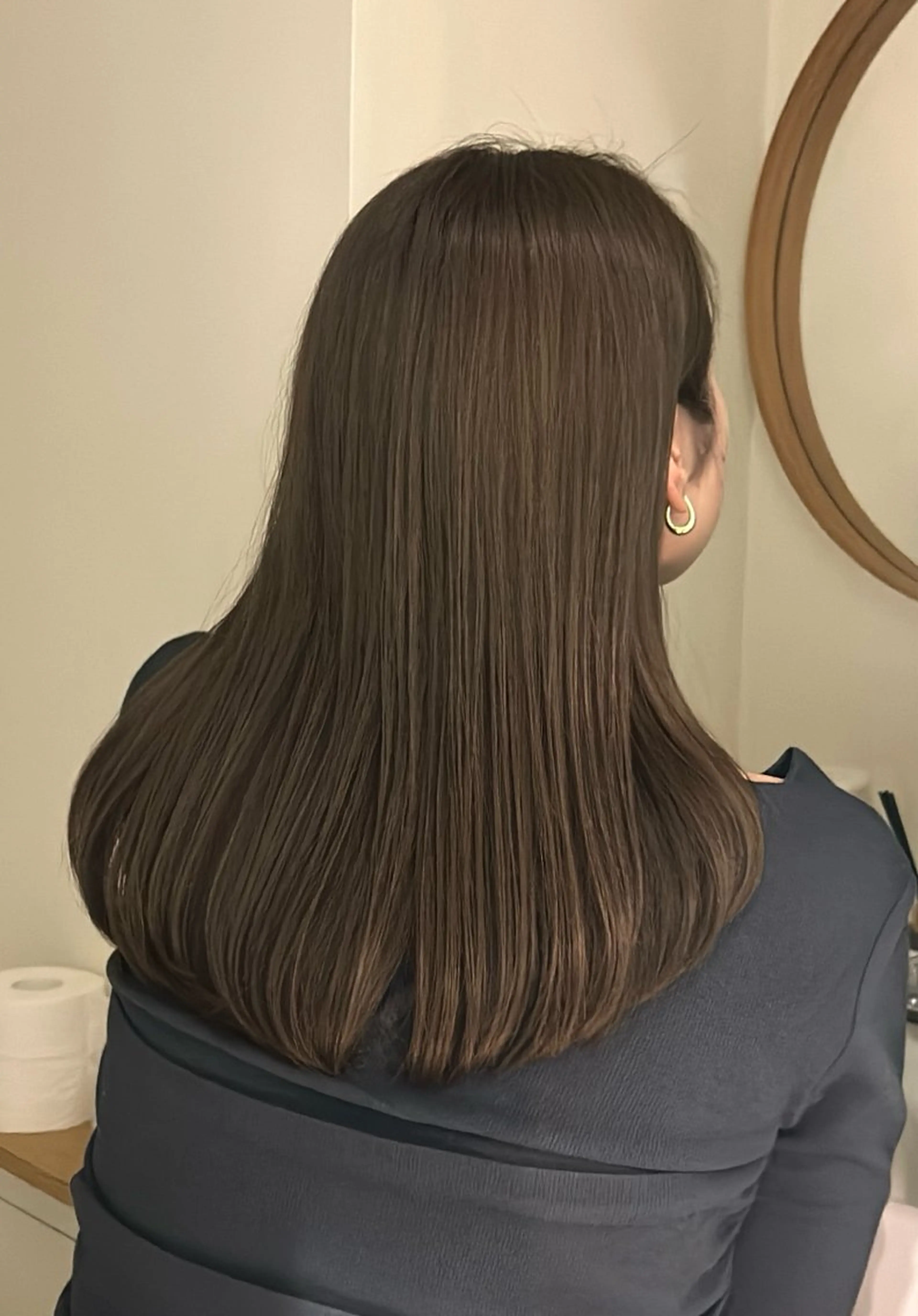 ロング 深澤 智佐乃のヘアスタイル