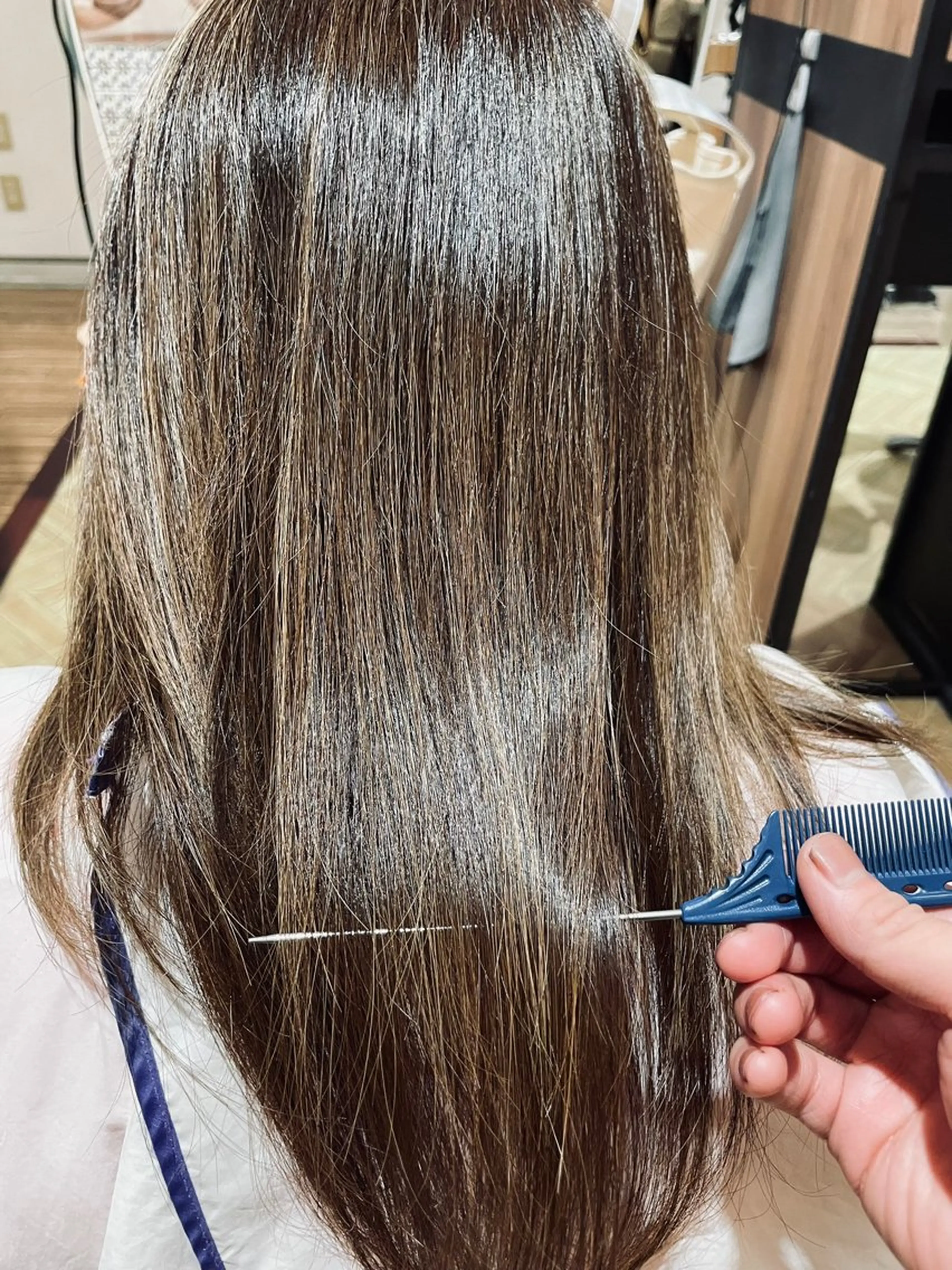 カラー 楠 鋭亜のヘアスタイル