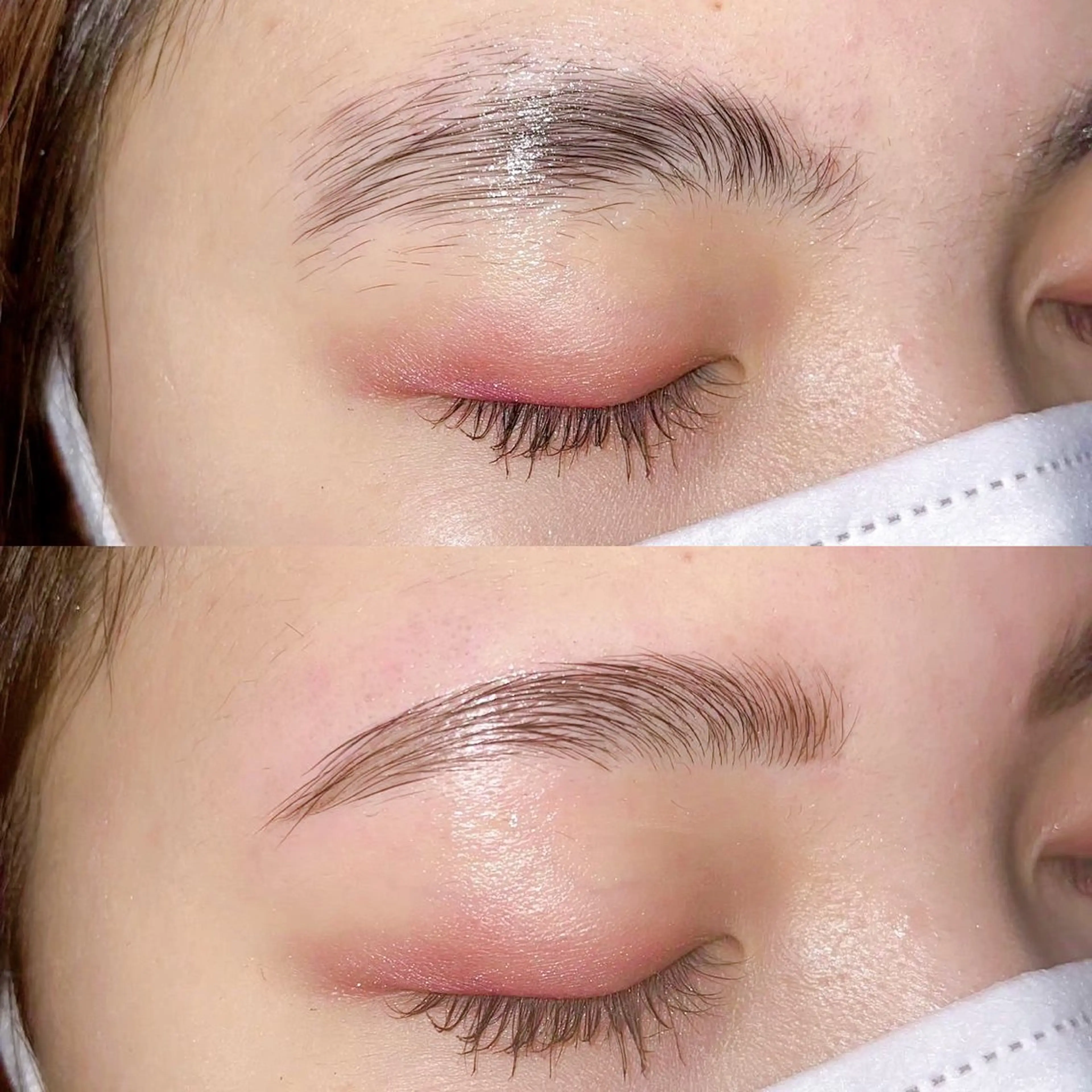 ハリウッドブロウリフト🌼アイブロウwax脱毛の写真