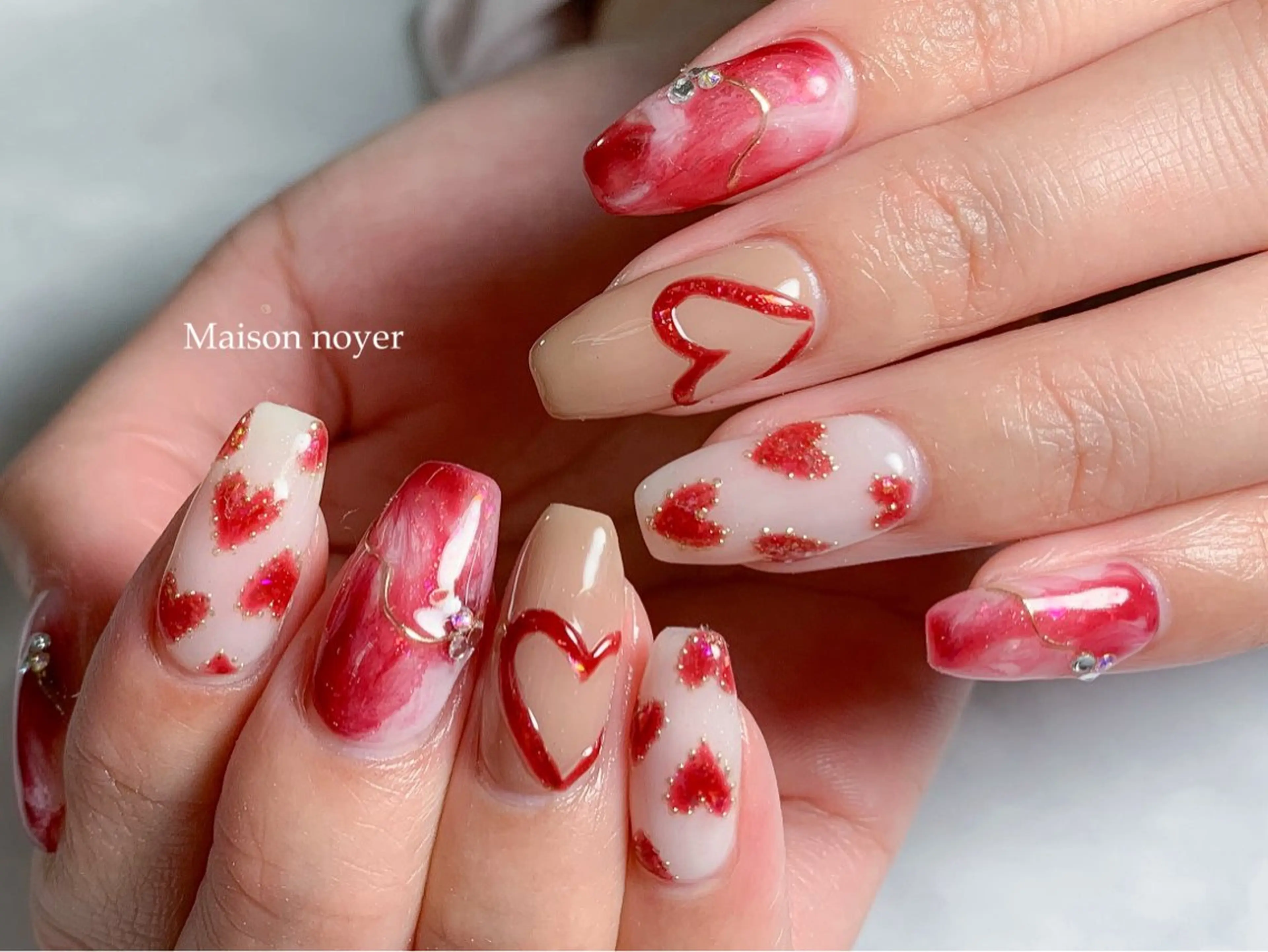 ネイル ハンドネイル Maison noyerのネイルデザイン