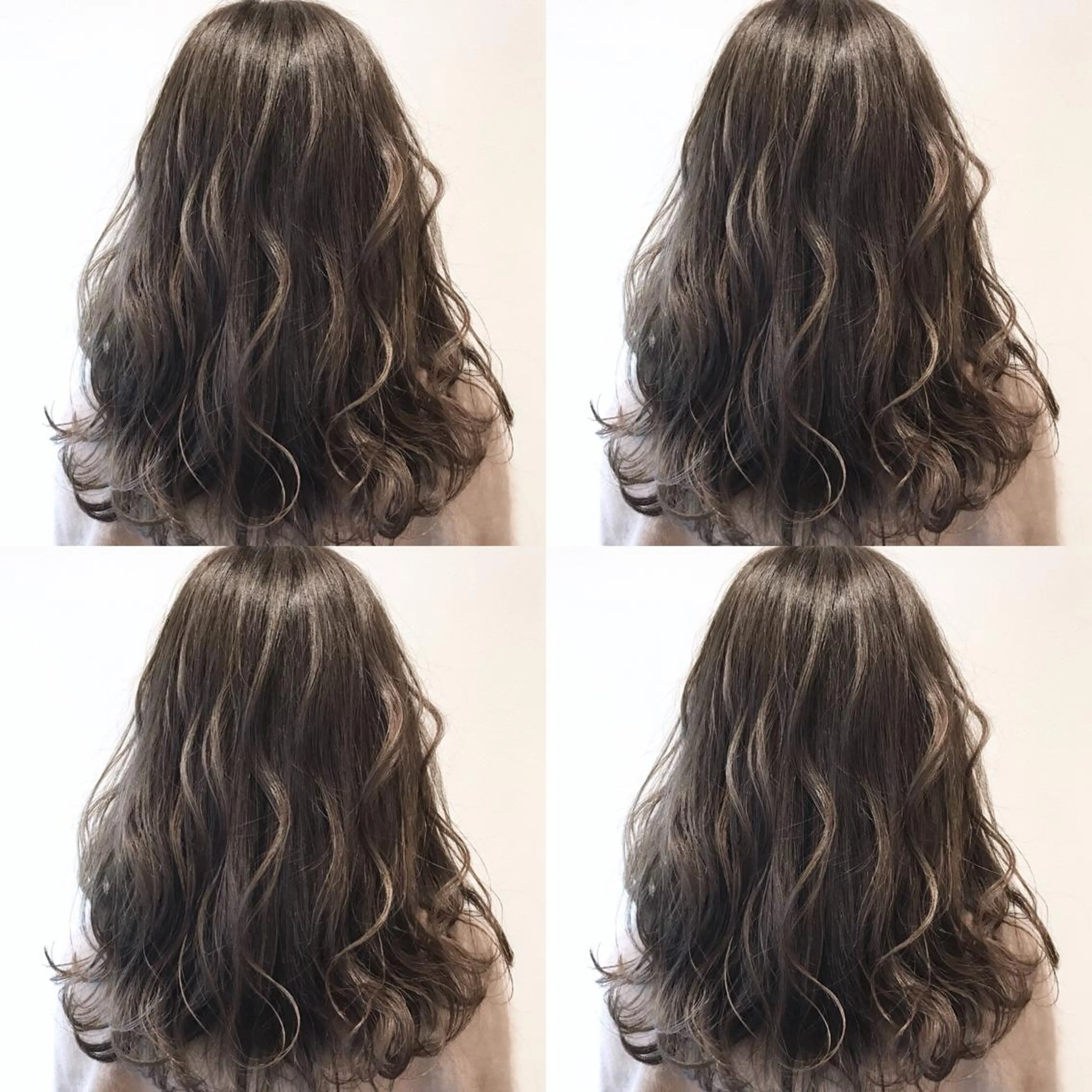 セミロング カラー 【ツヤ髪カラー】本郷 星音のヘアスタイル