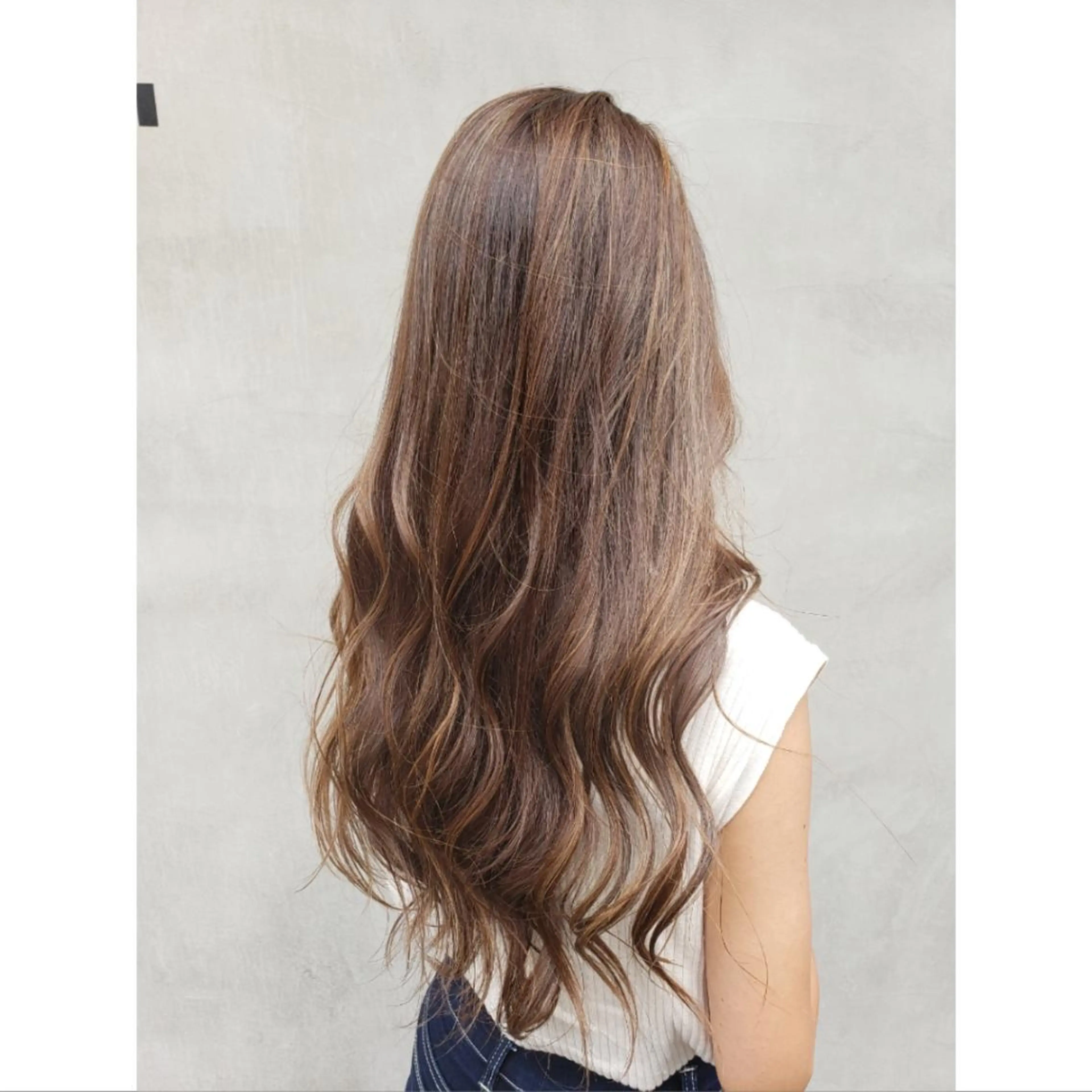 ロング カット ヘアカラー トリートメント アルター森川  義則のヘアスタイル