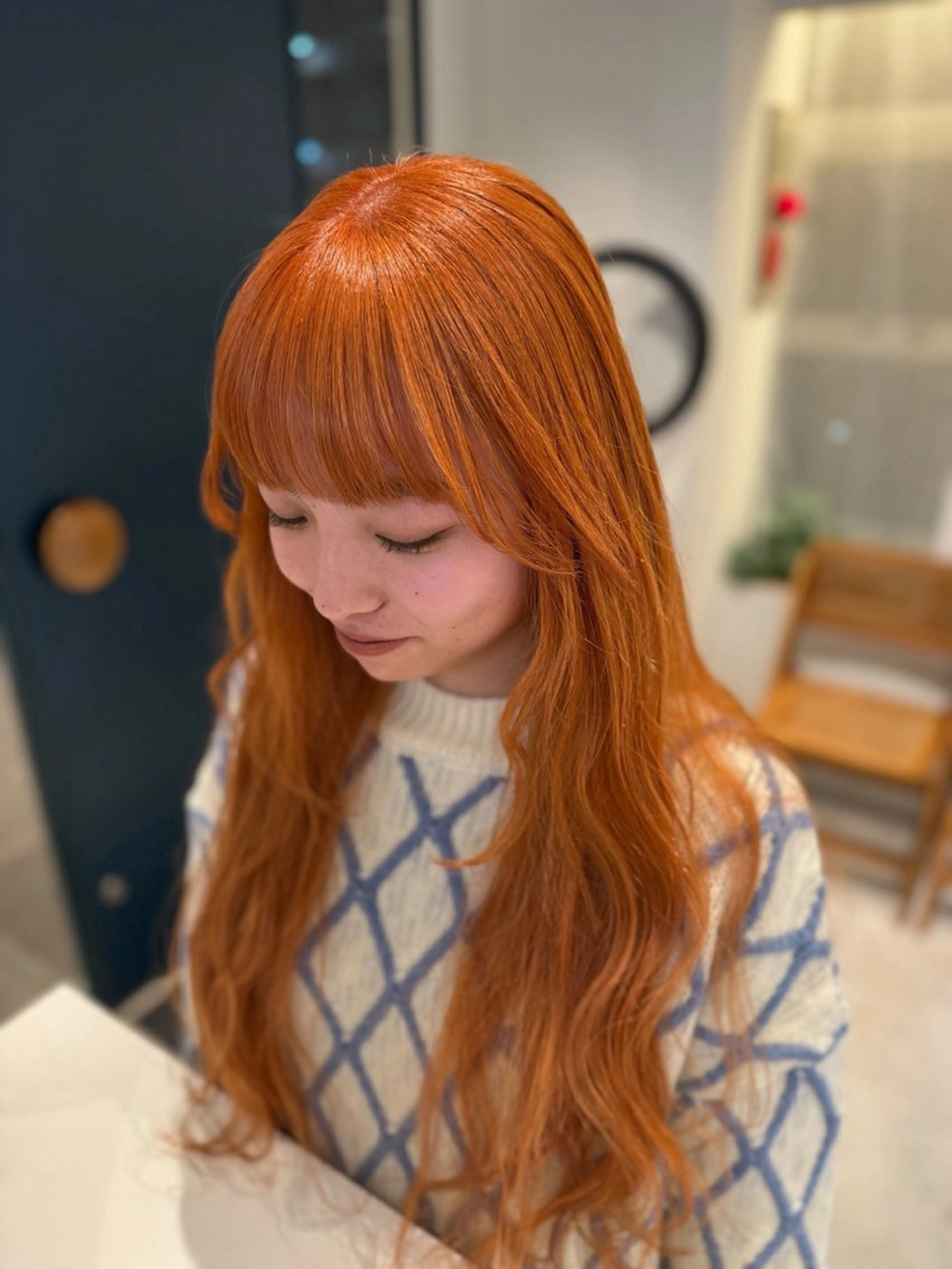ロング カラー 暖色/ヘアアレンジ 🎀♡irohaのヘアスタイル