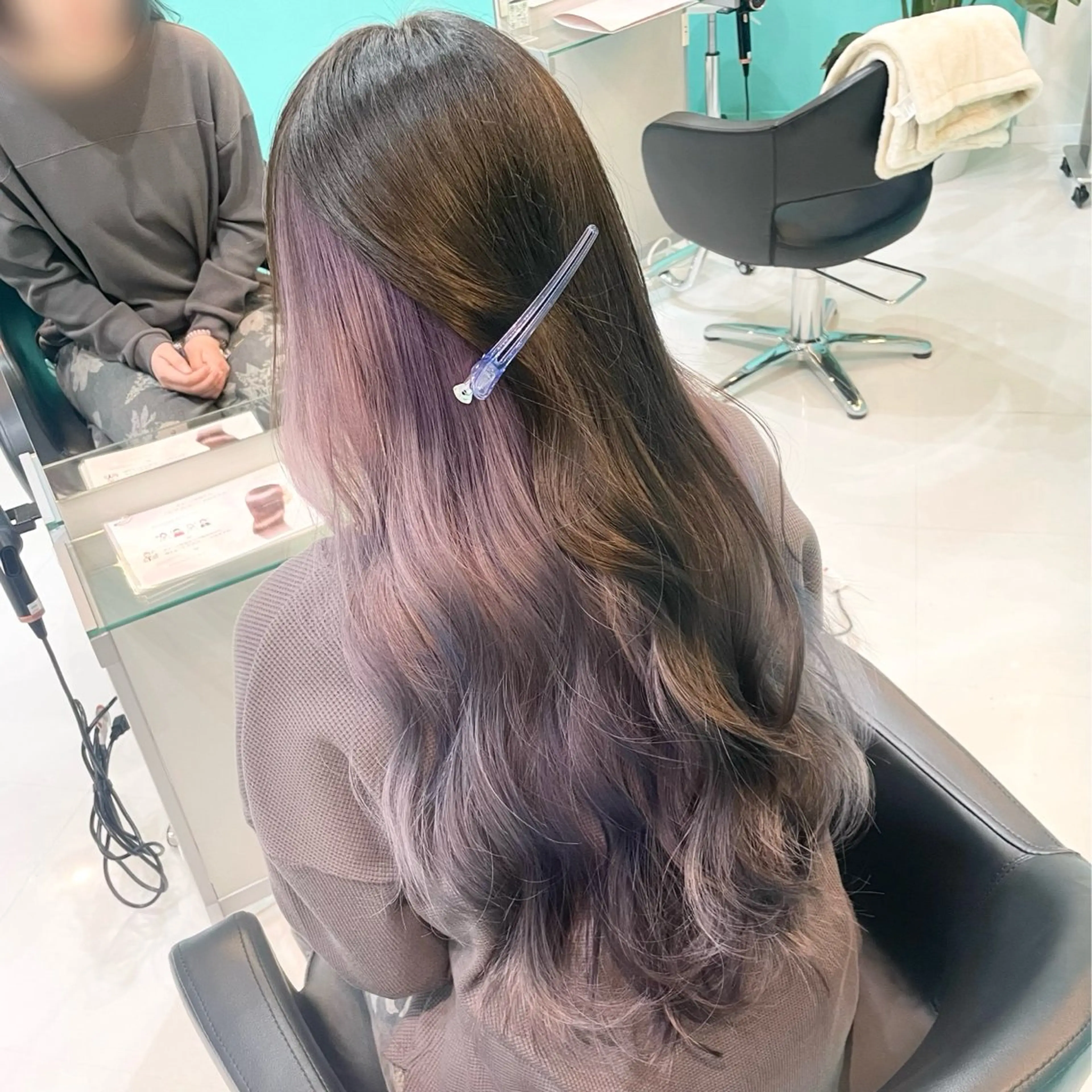 ロング カラー インナーカラー ラベンダーカラー デザインカラー/ ボブ/Natsukiのヘアスタイル