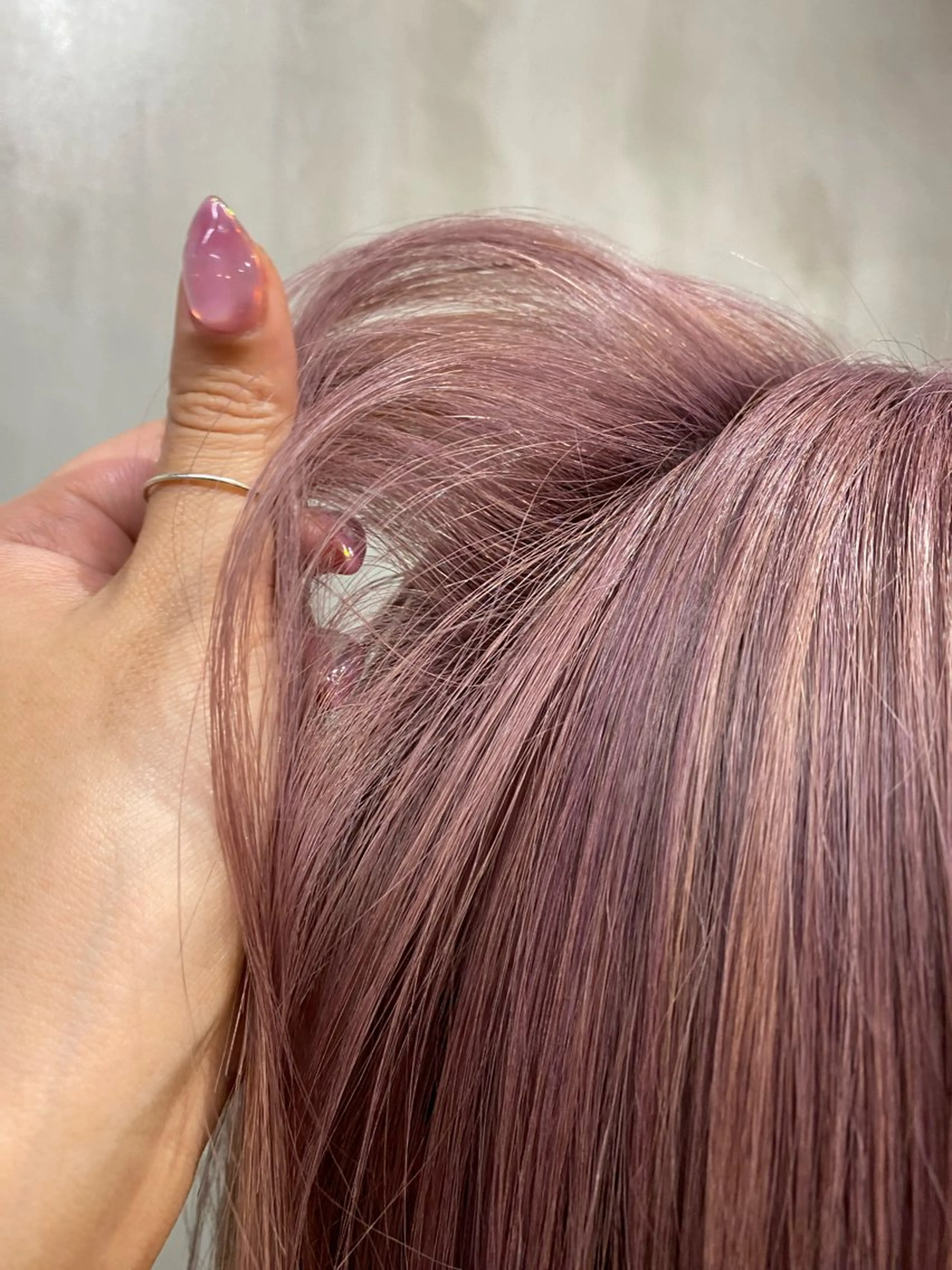 カラー qpula misuzuのヘアスタイル