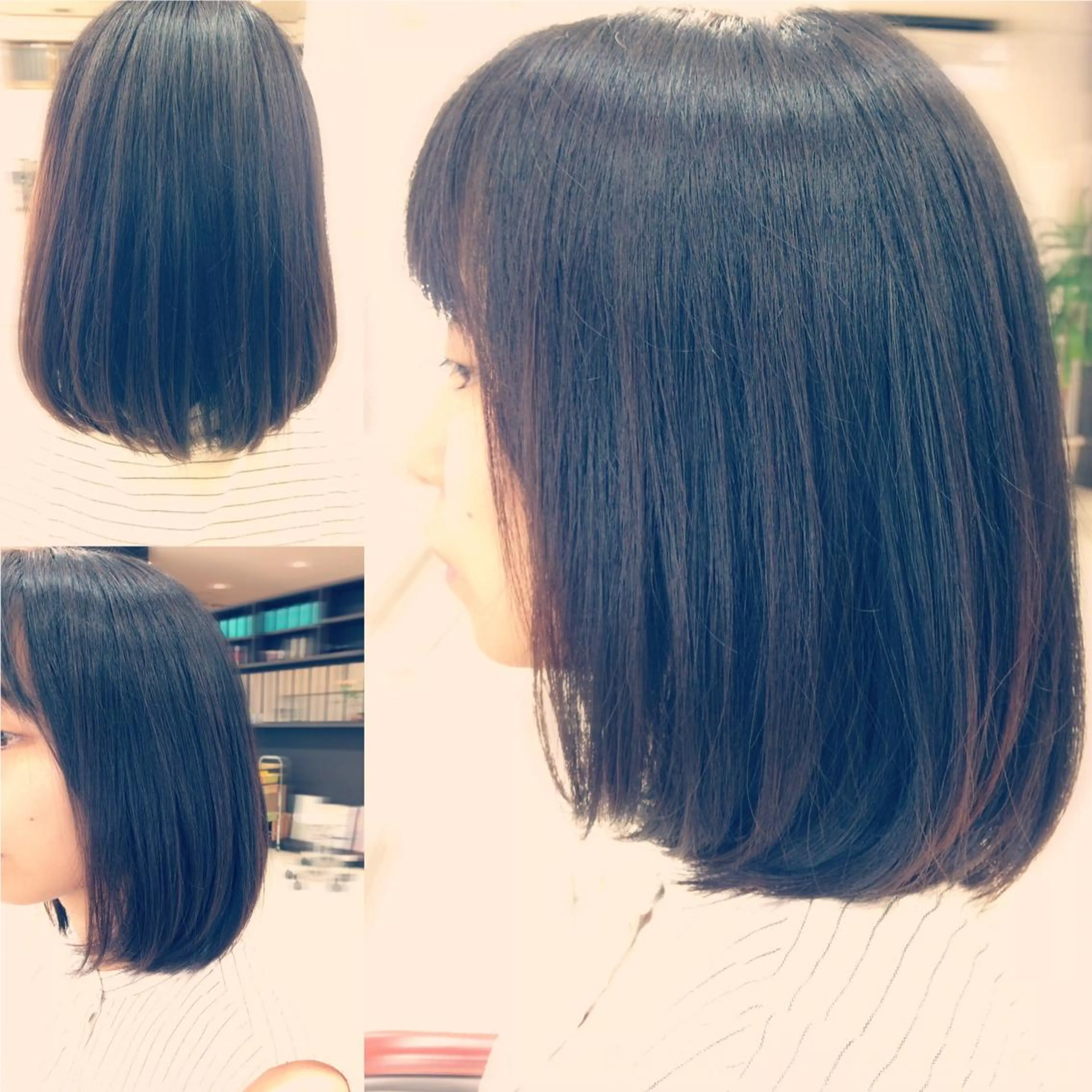 ミディアム ボブ いけだ ゆうのヘアスタイル