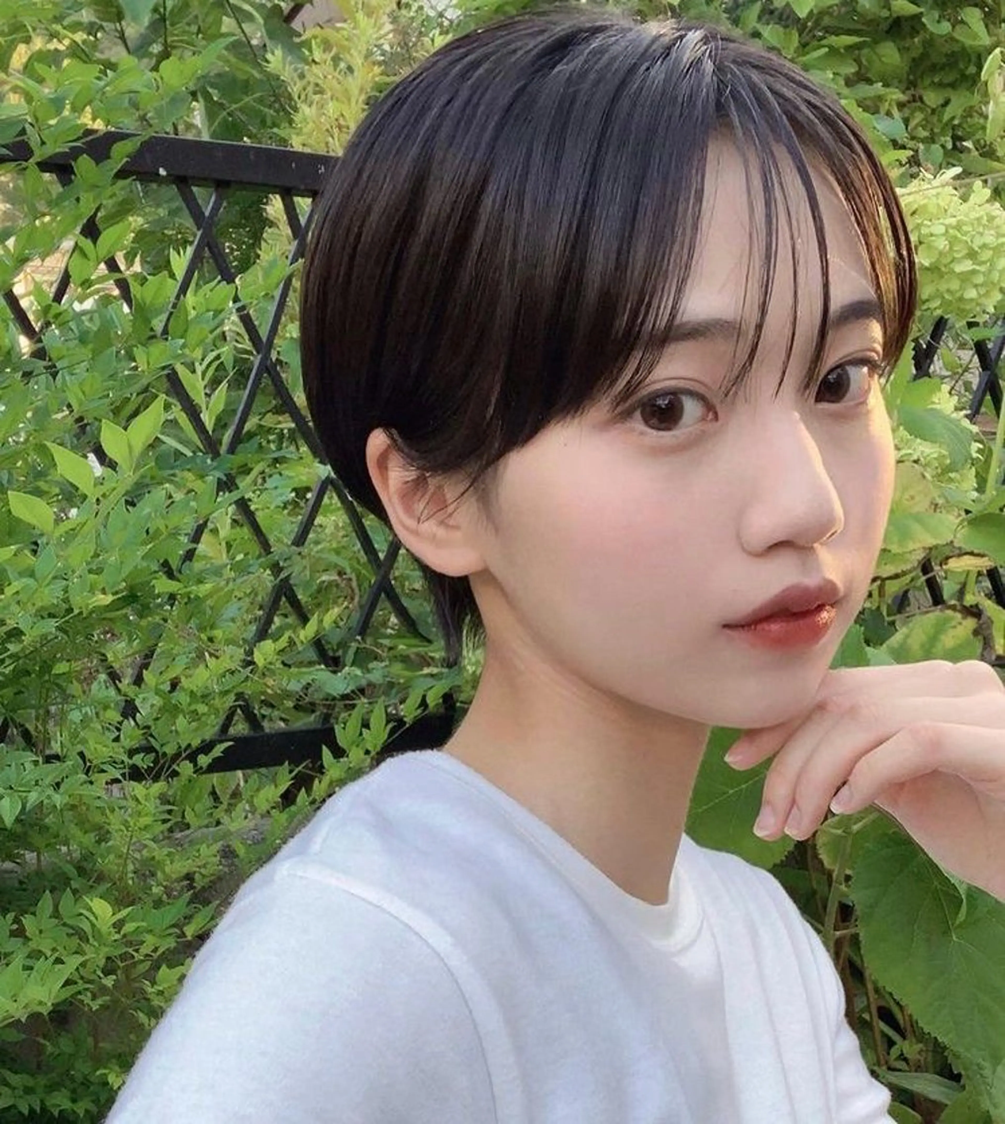 ショート riria/ボブ /透明感カラー🎀のヘアスタイル