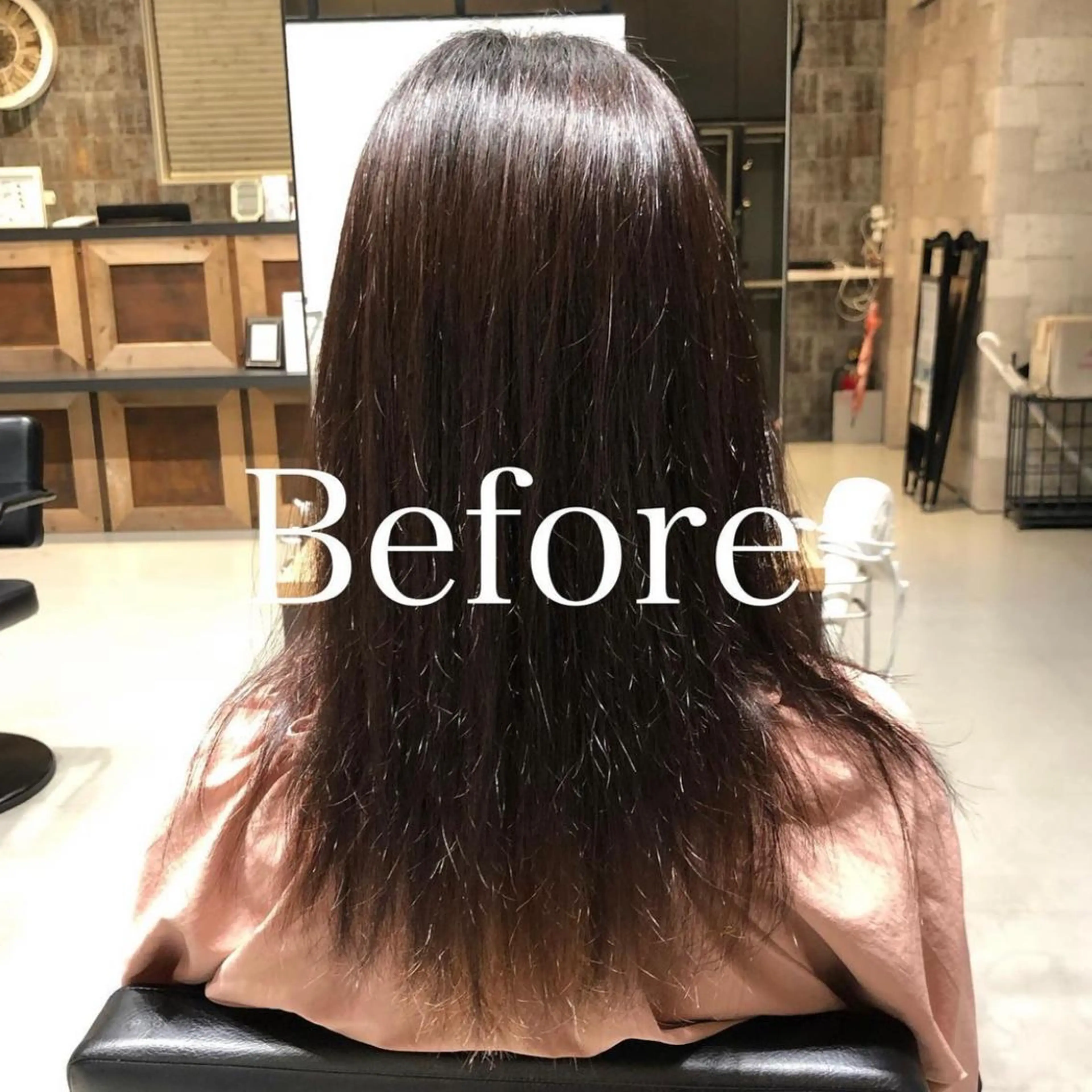 セミロング カラー 黒髪 レディースヘア💫 加藤たいが🐯のヘアスタイル