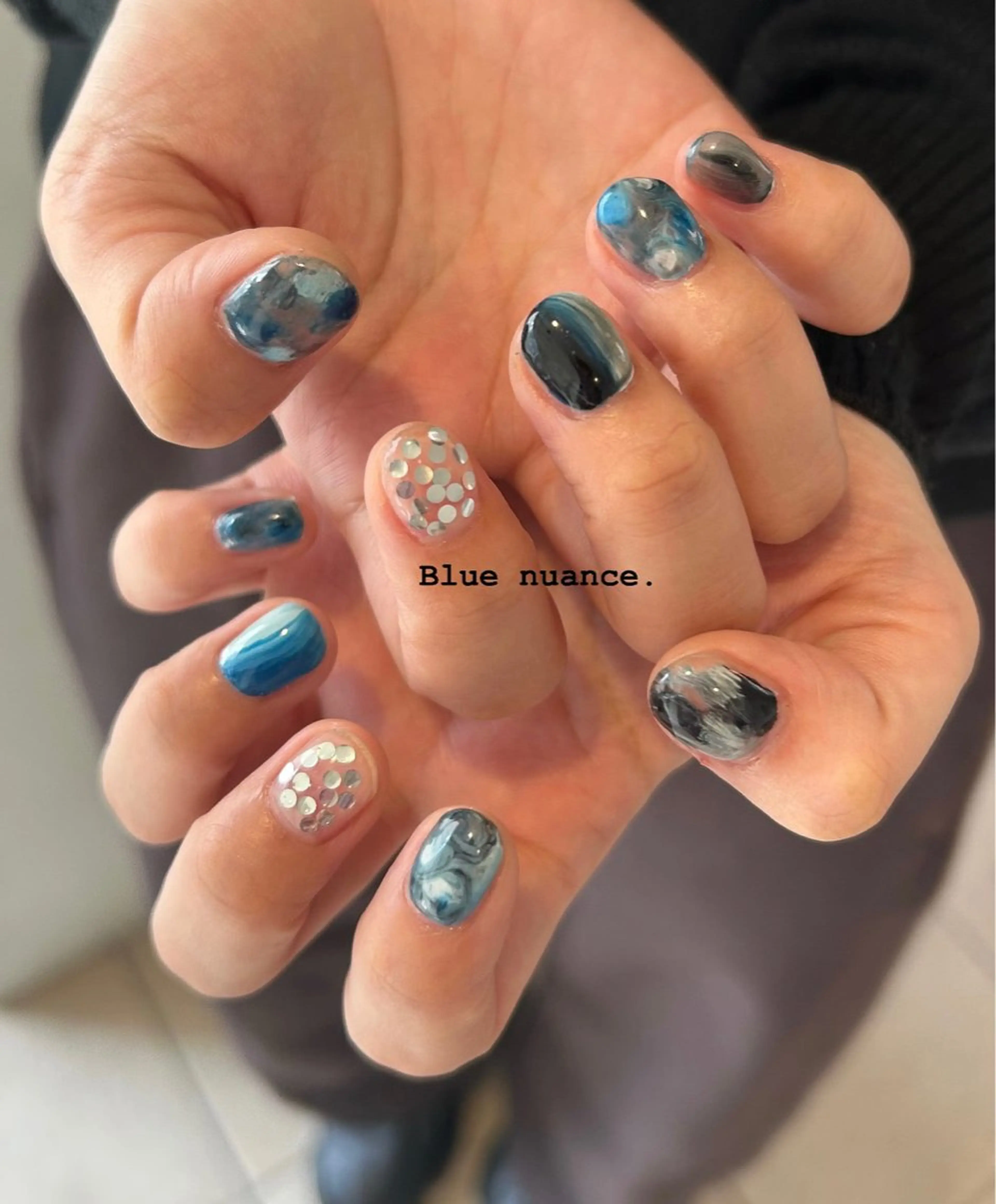 ネイル ハンドネイル フットネイル ASA nail / アート☀︎ニュアンスのネイルデザイン