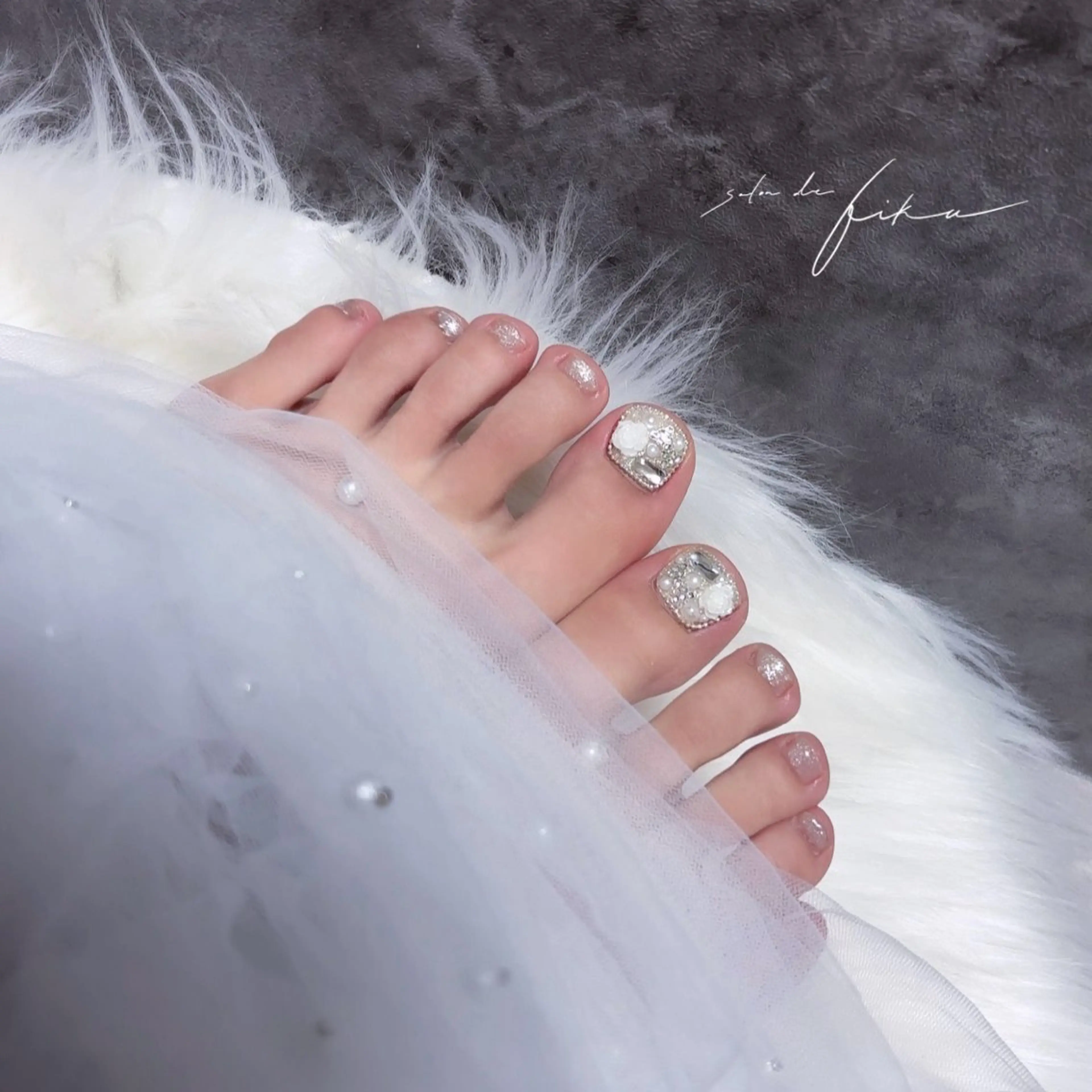 ネイル アートネイル フットネイル フットネイル ayano 【パラジェル取扱店】のネイルデザイン