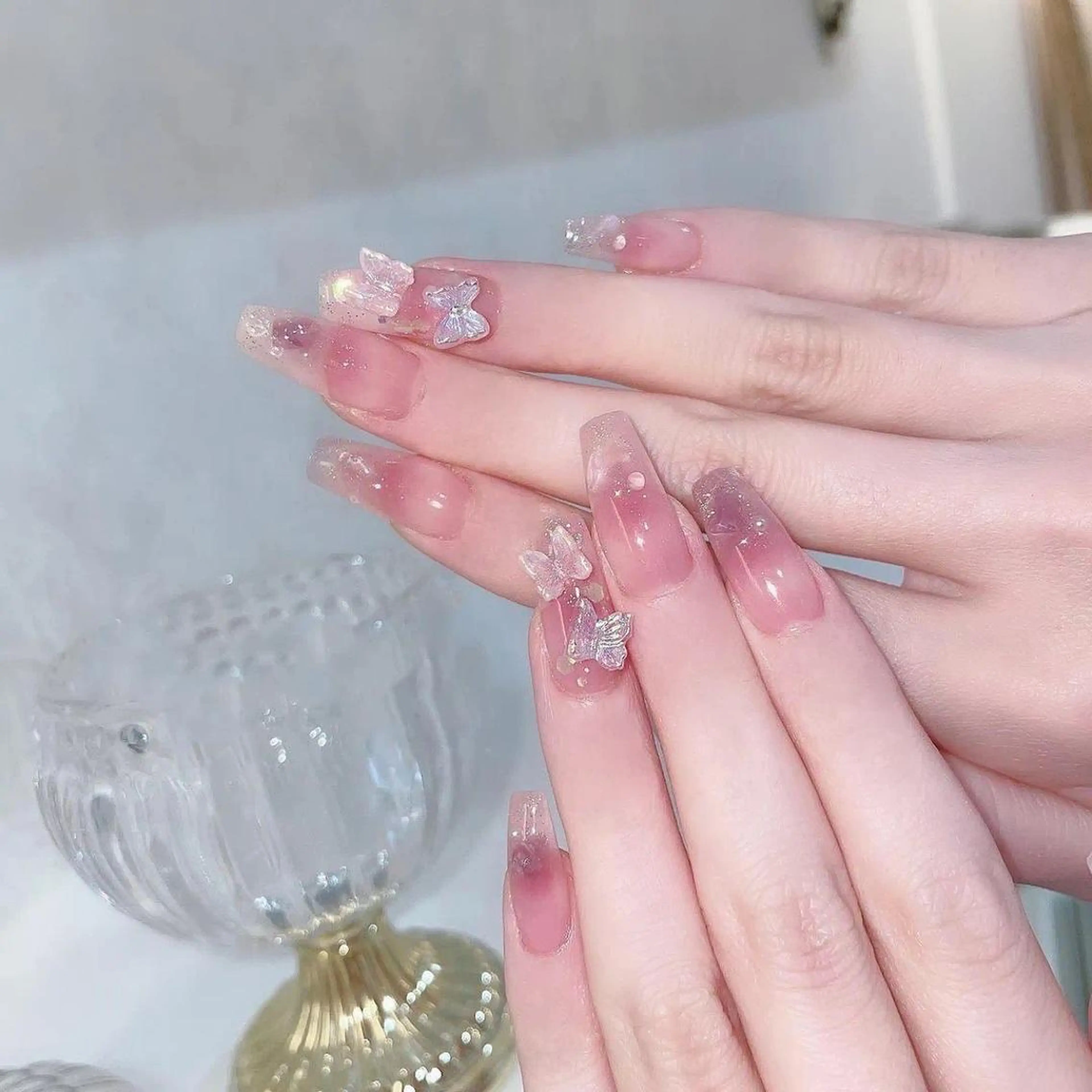 ネイル M🌷nail 長さだし専門店のネイルデザイン