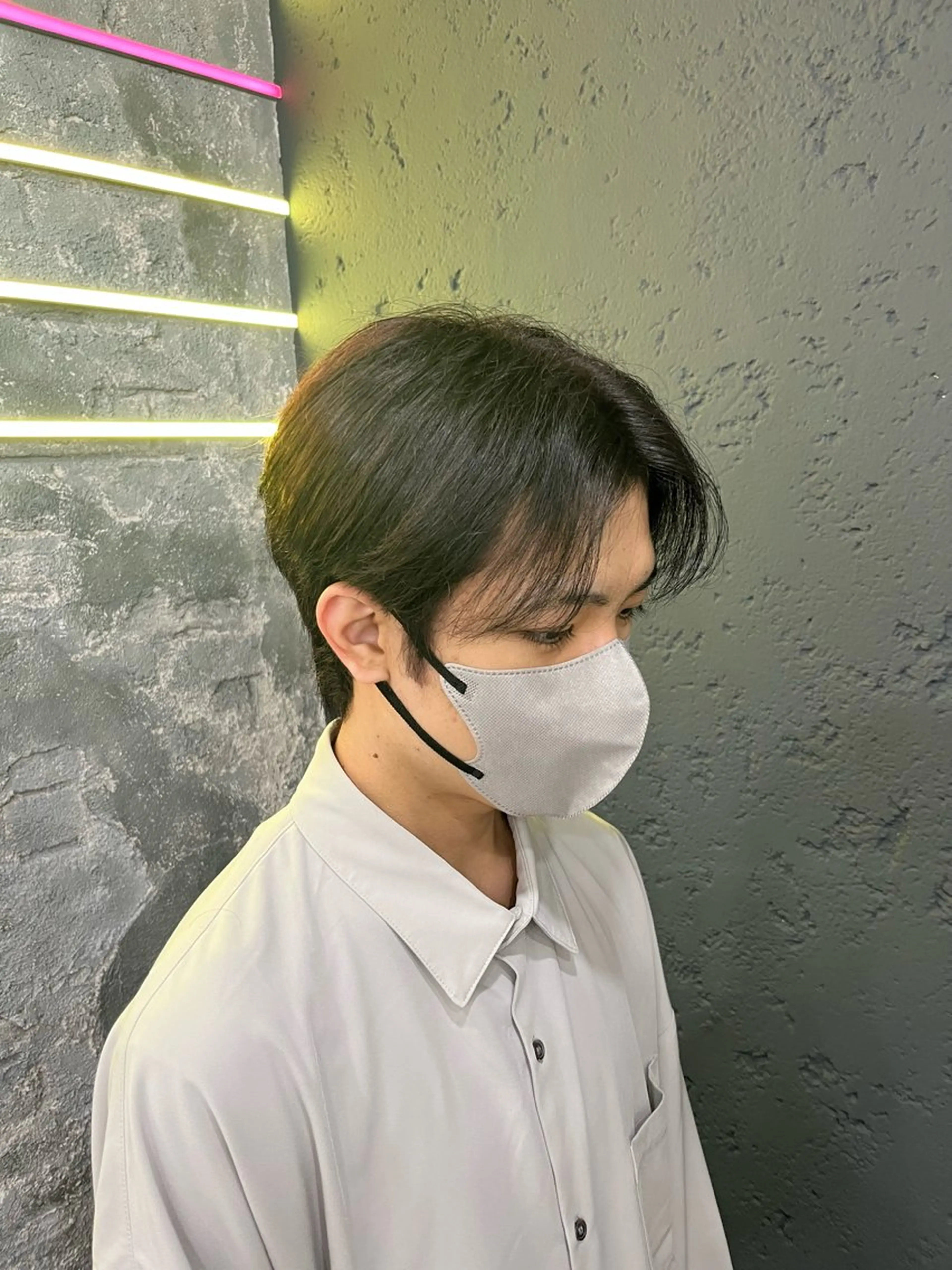 カラー メンズ ディープラベンダー ラベンダーカラー カット ヘアカラー 💜垢抜けメンズパー マ💜Sakuraのヘアスタイル