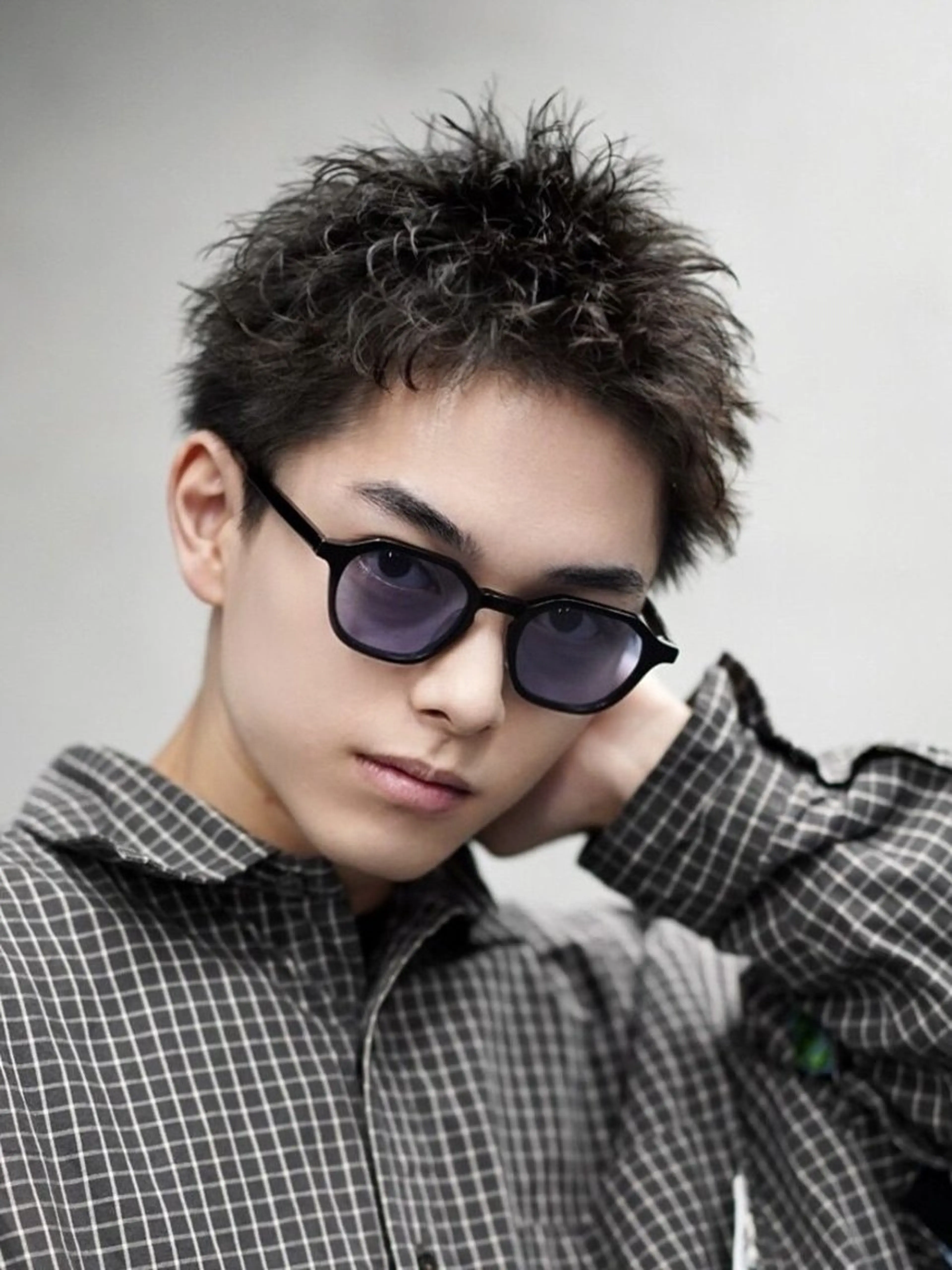 ショート メンズ 深谷 侑亮のヘアスタイル