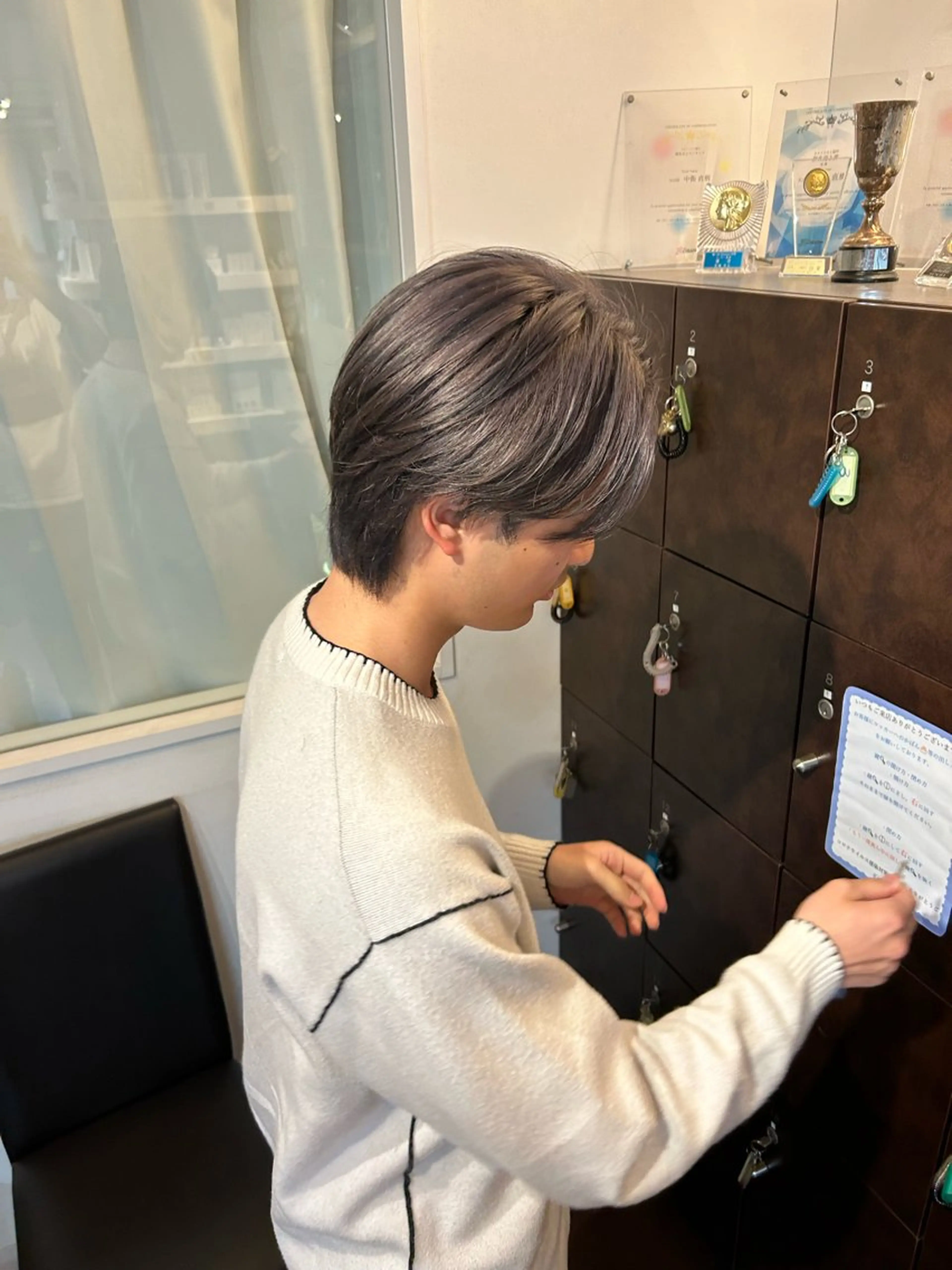 カラー メンズ ヘアカラー 桜井晶/ Blossom大山店のヘアスタイル