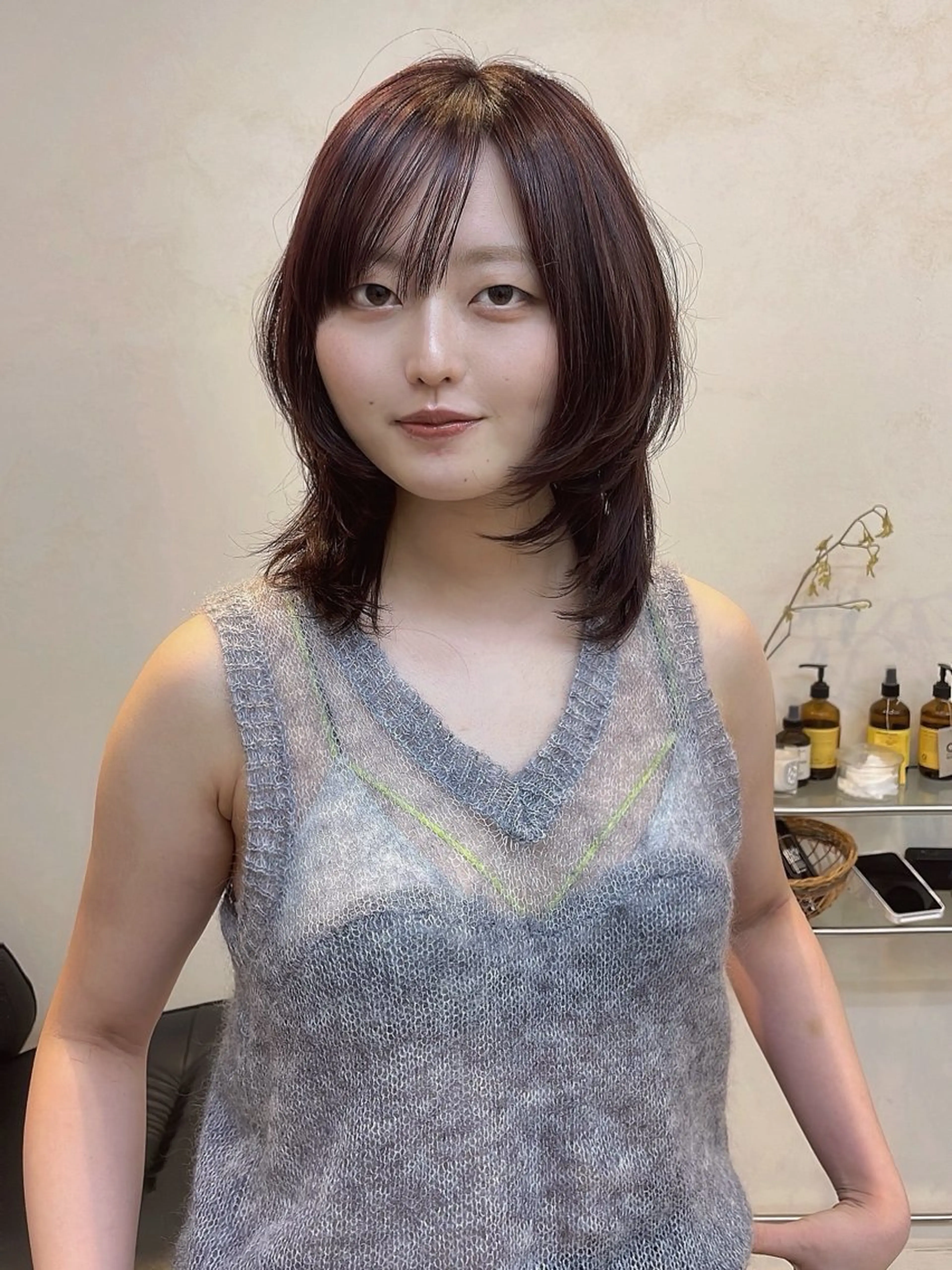 ショート カラー カット ヘアカラー iet.所属・ウルフ/ボブ/レイヤ ーカット◎ricoのヘアスタイル