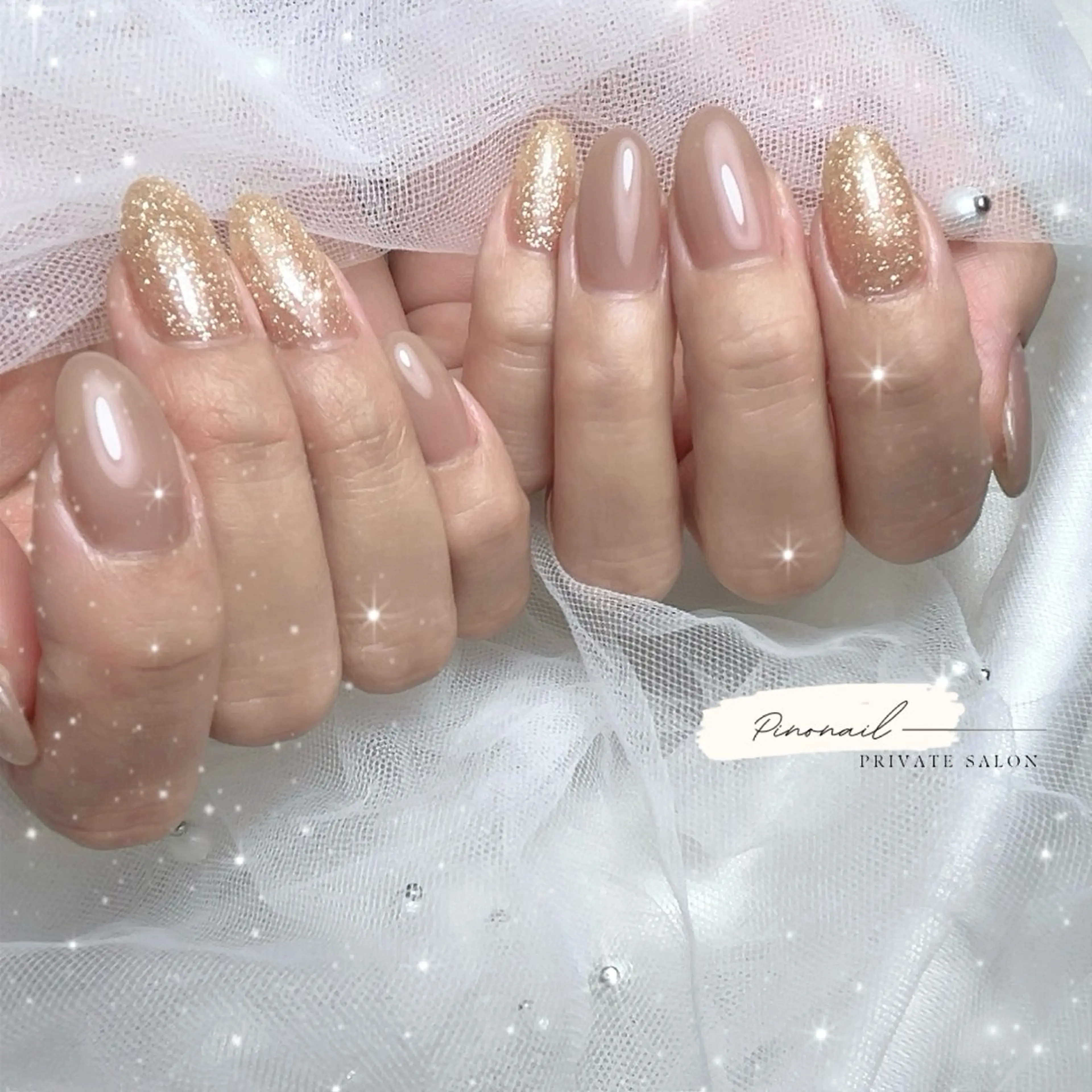 ネイル ジェルネイル ハンドネイル Pino Nailのネイルデザイン