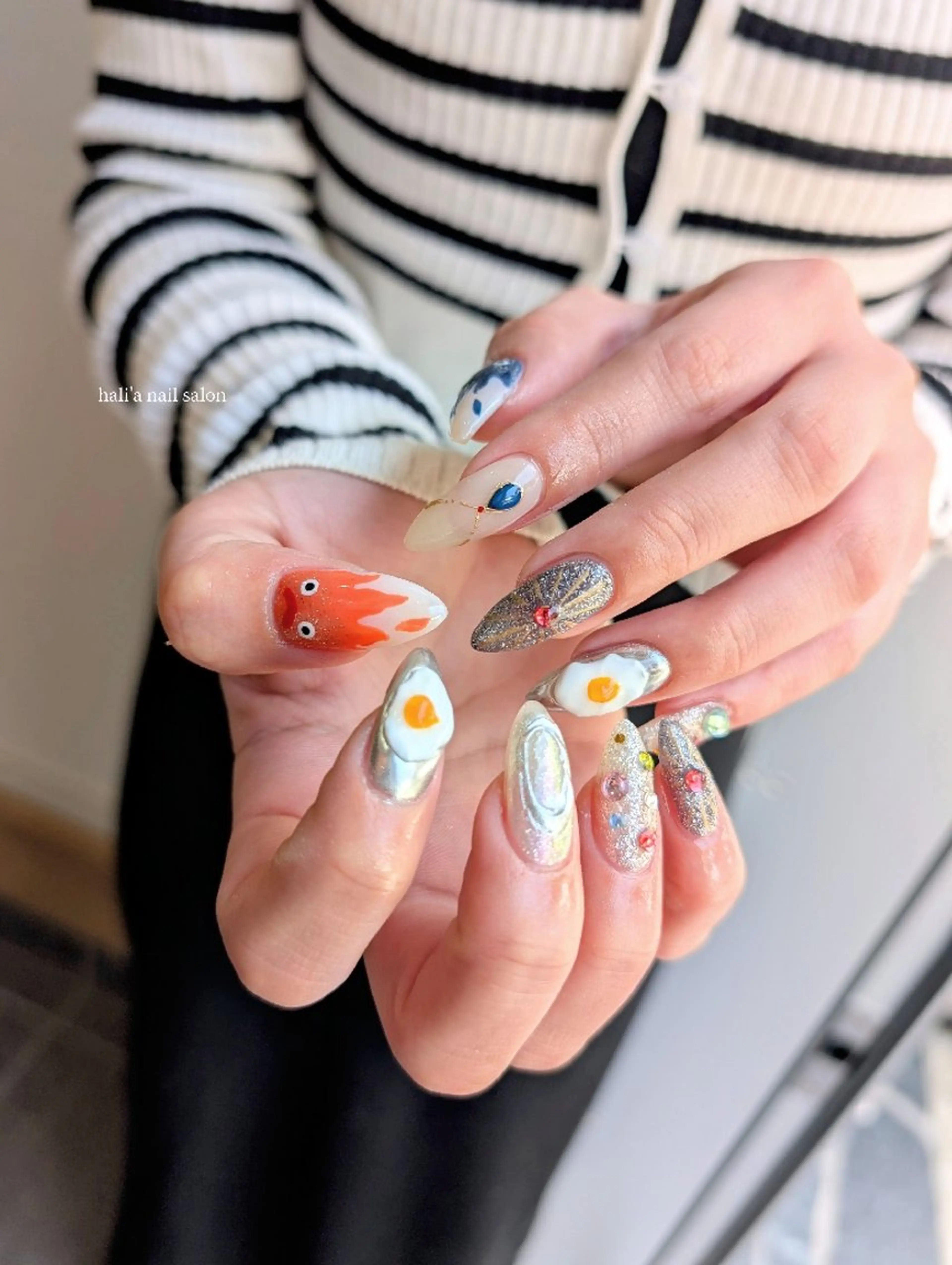ネイル ハンドネイル hali’a nailのネイルデザイン