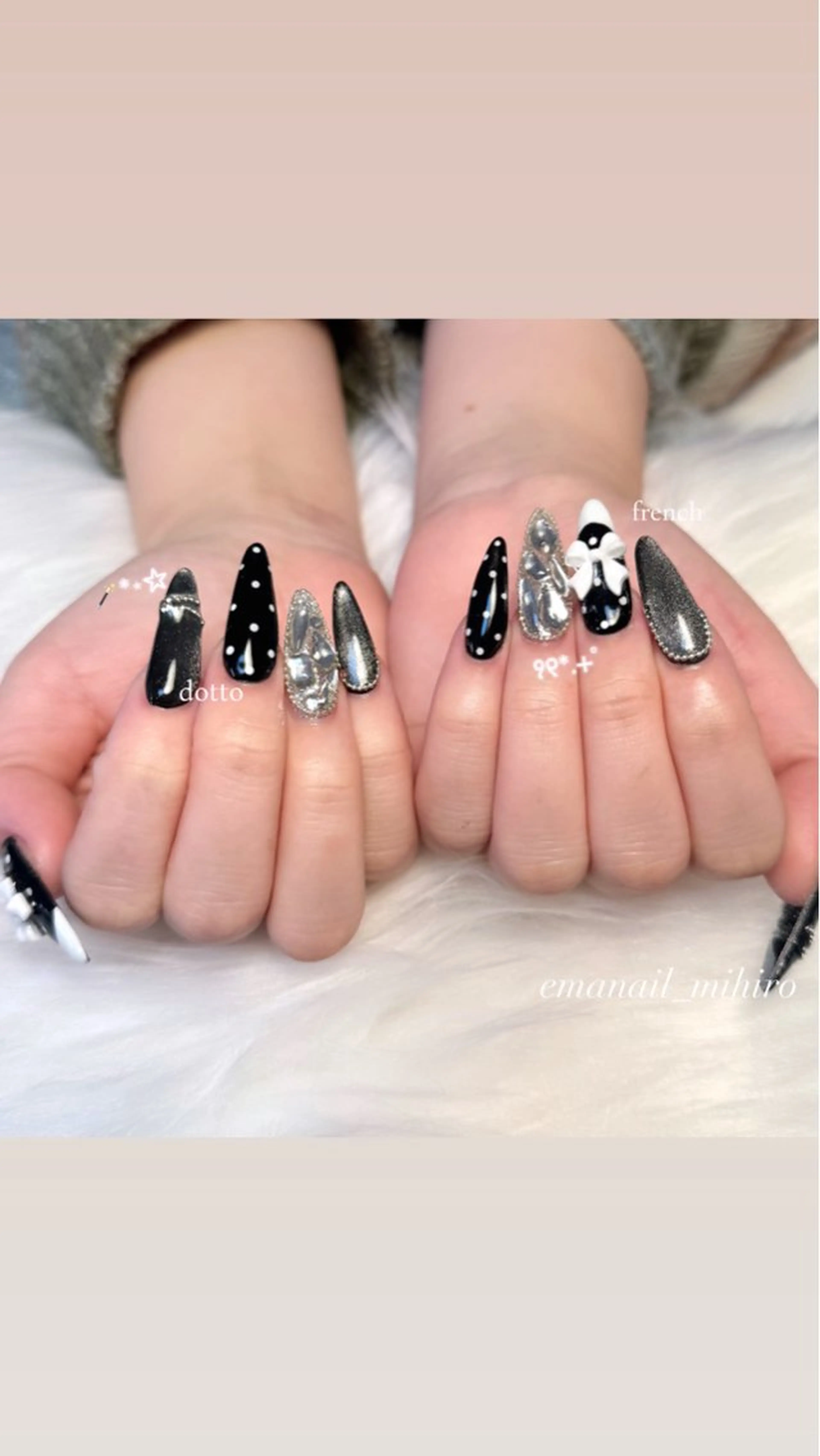 ネイル ハンドネイル EmaNail瓢箪山 🌼Mihiroのネイルデザイン