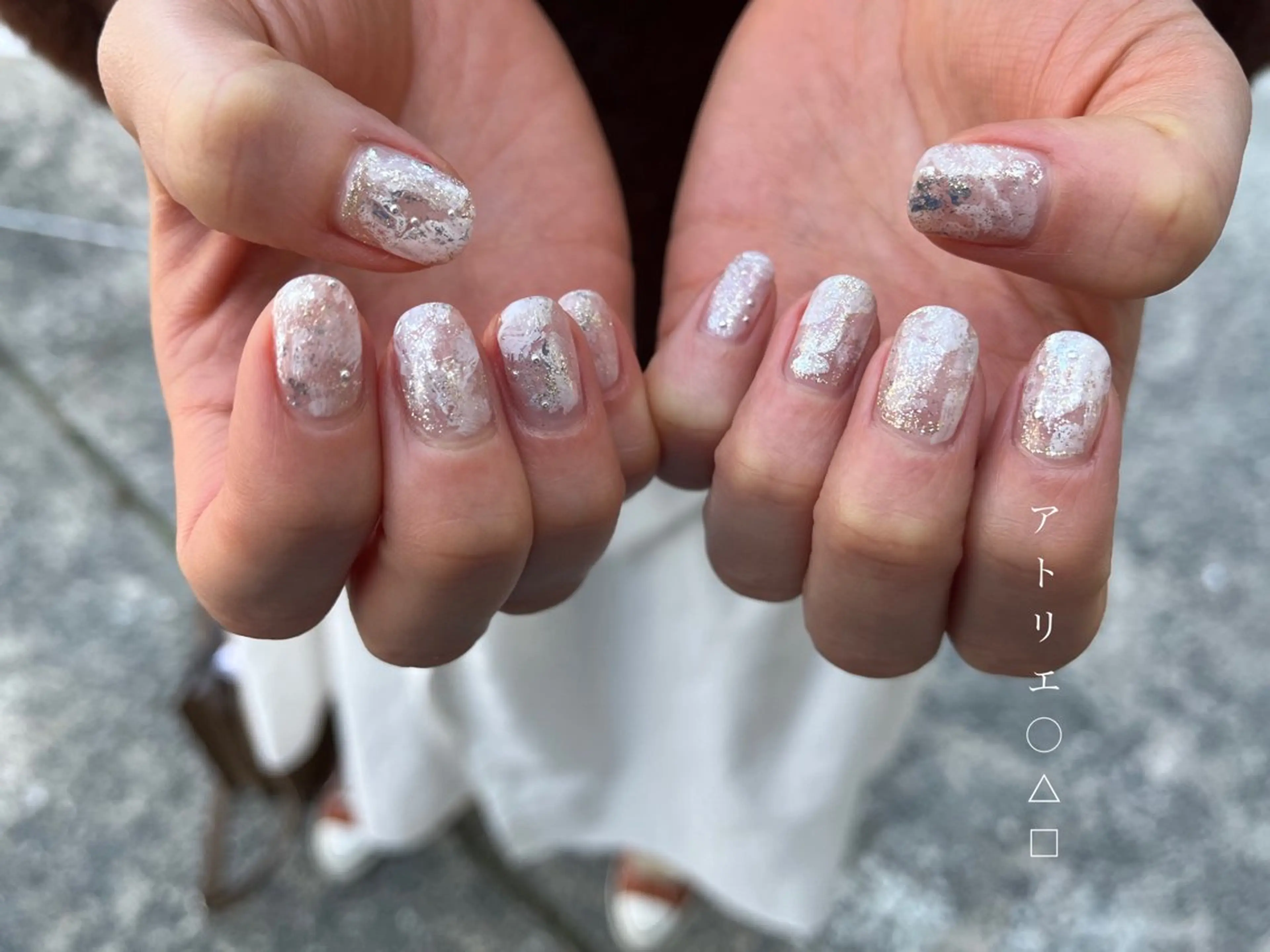 ネイル ハンドネイル アトリエ ○△□のネイルデザイン