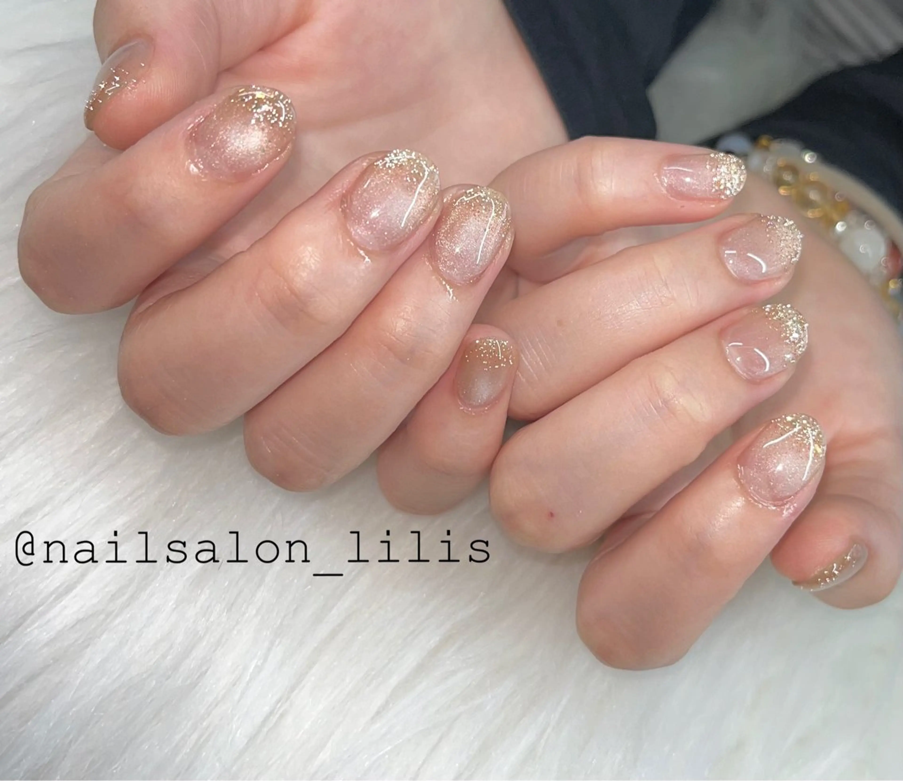 ネイル フラッシュネイル マグネットネイル ハンドネイル nailsalon Lilisのネイルデザイン