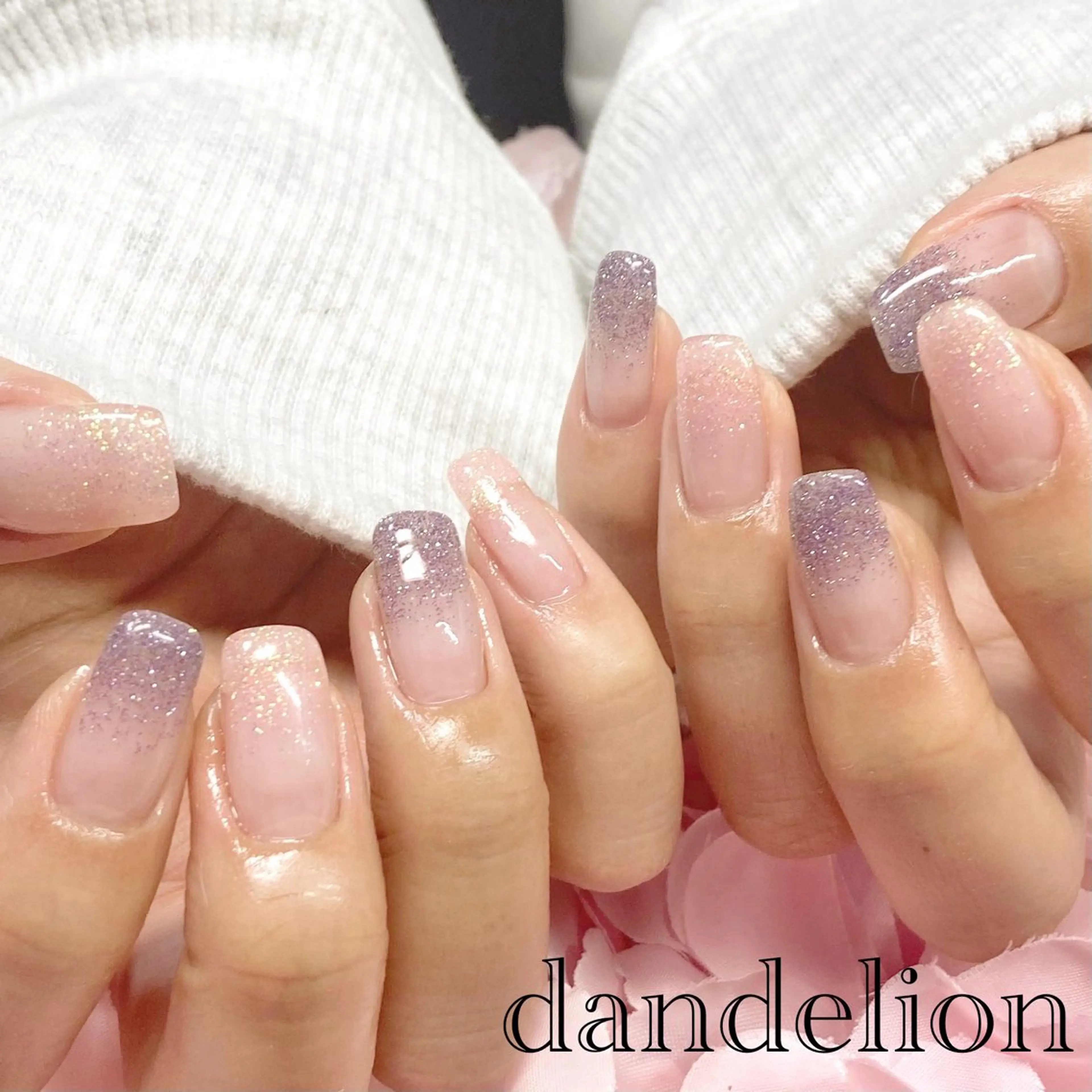 ネイル ハンドネイル ハンドケア dandelion ダンデライオンのネイルデザイン