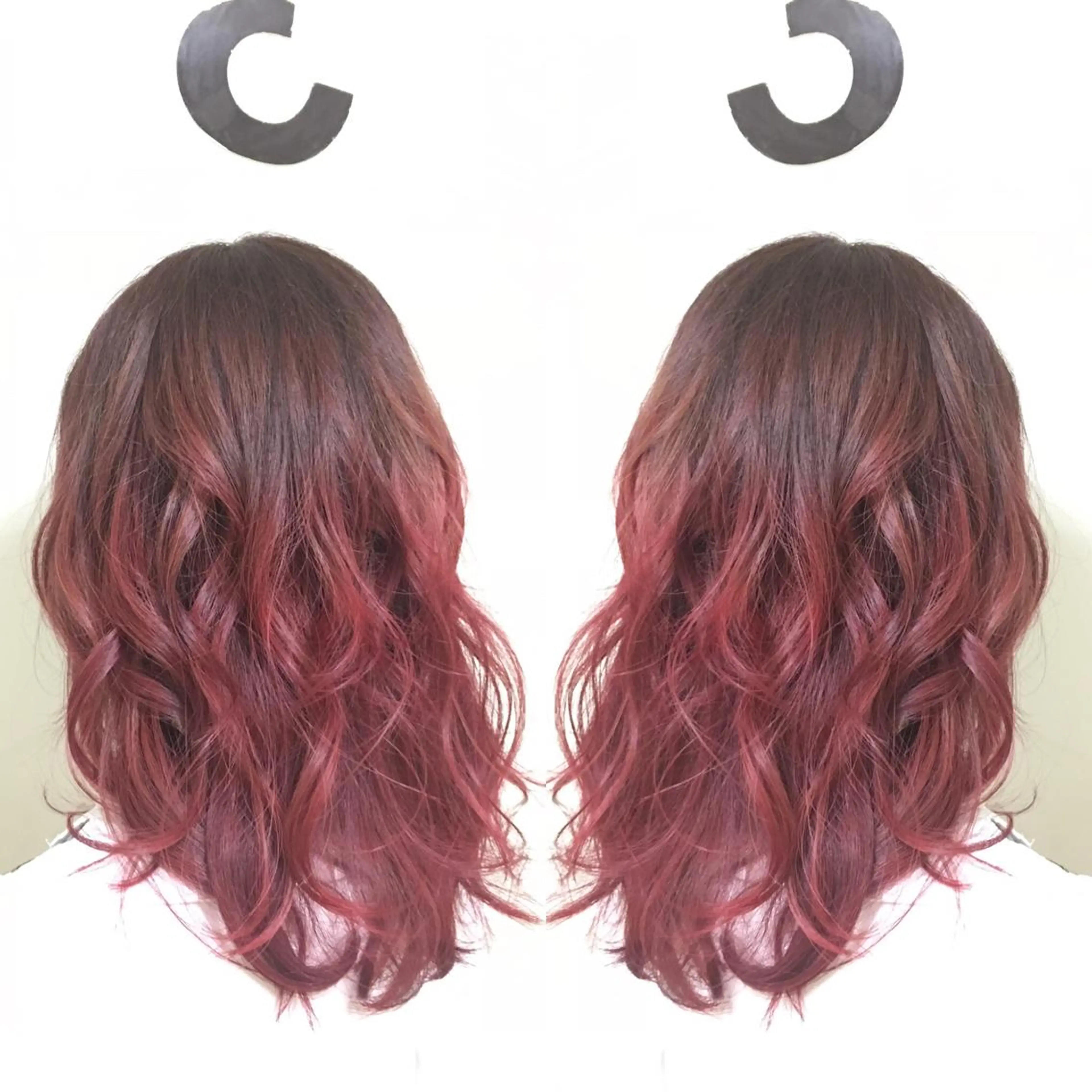 ミディアム カラー ヘアアレンジ メンズ キッズ ネイル マツエク・マツパ グラデーションカラー ピンクカラー カラーマツエク グラデーション ピンク 綺麗な髪質にしたい方 限定🌈清水 祥のヘアスタイル